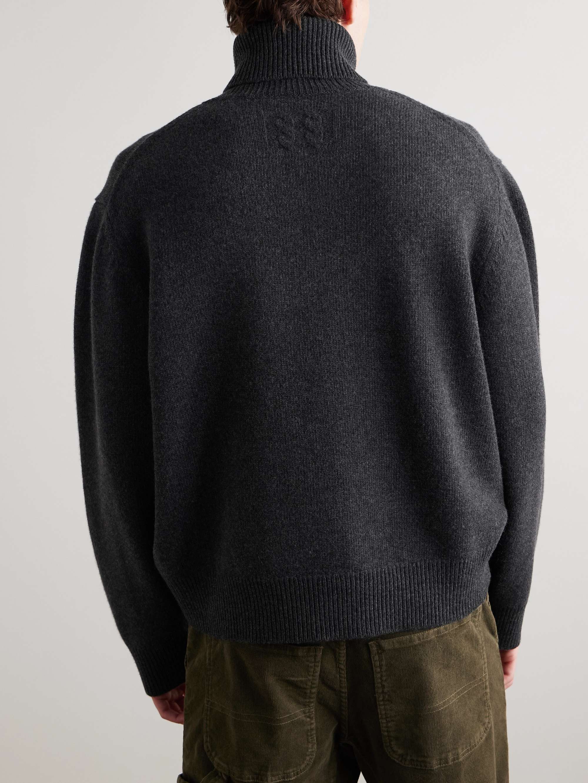 Vinton Wool and Cashmere-Blend Rollneck Sweater view
