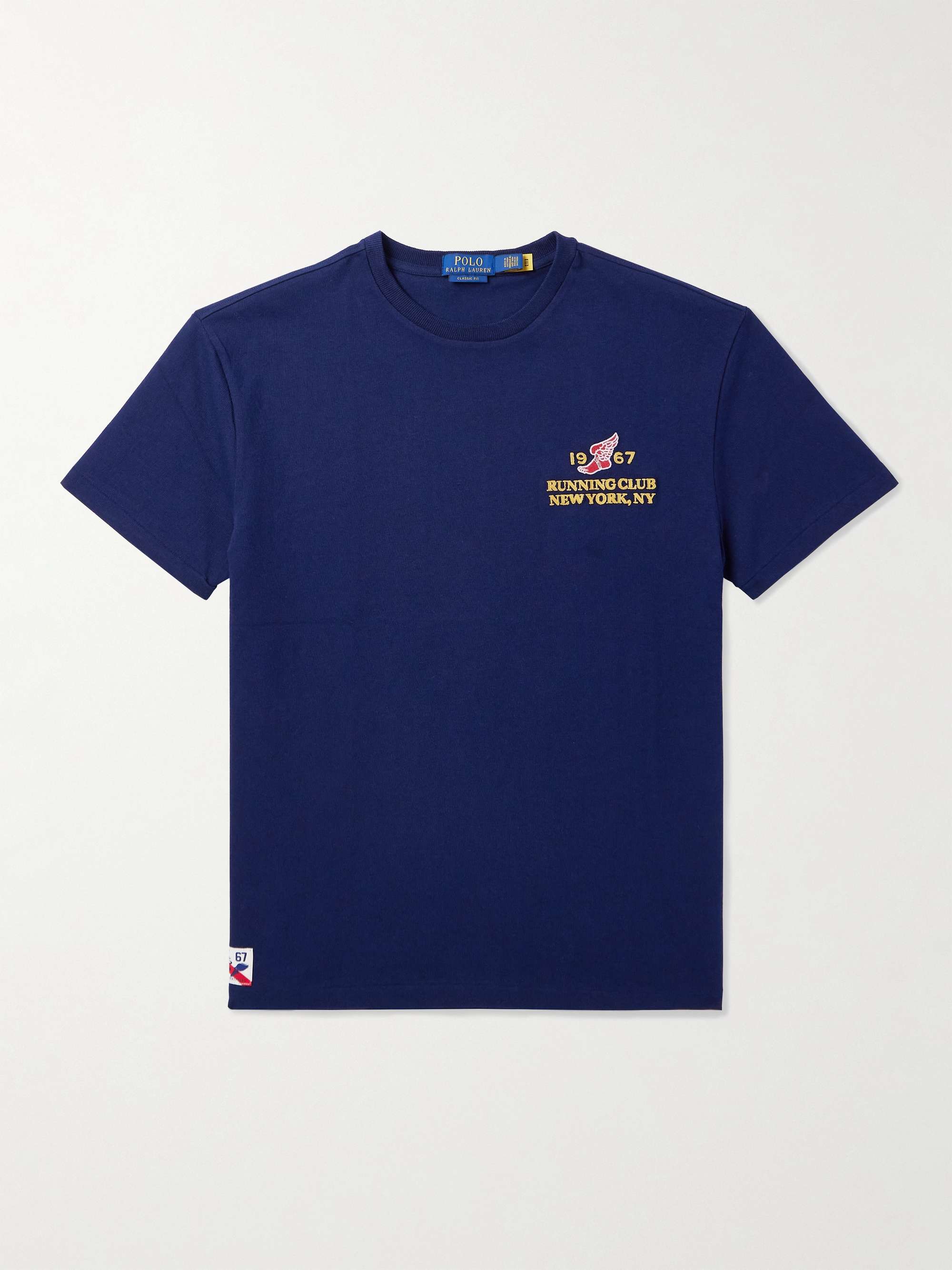 Embroidered Cotton-Jersey T-Shirt hero visual