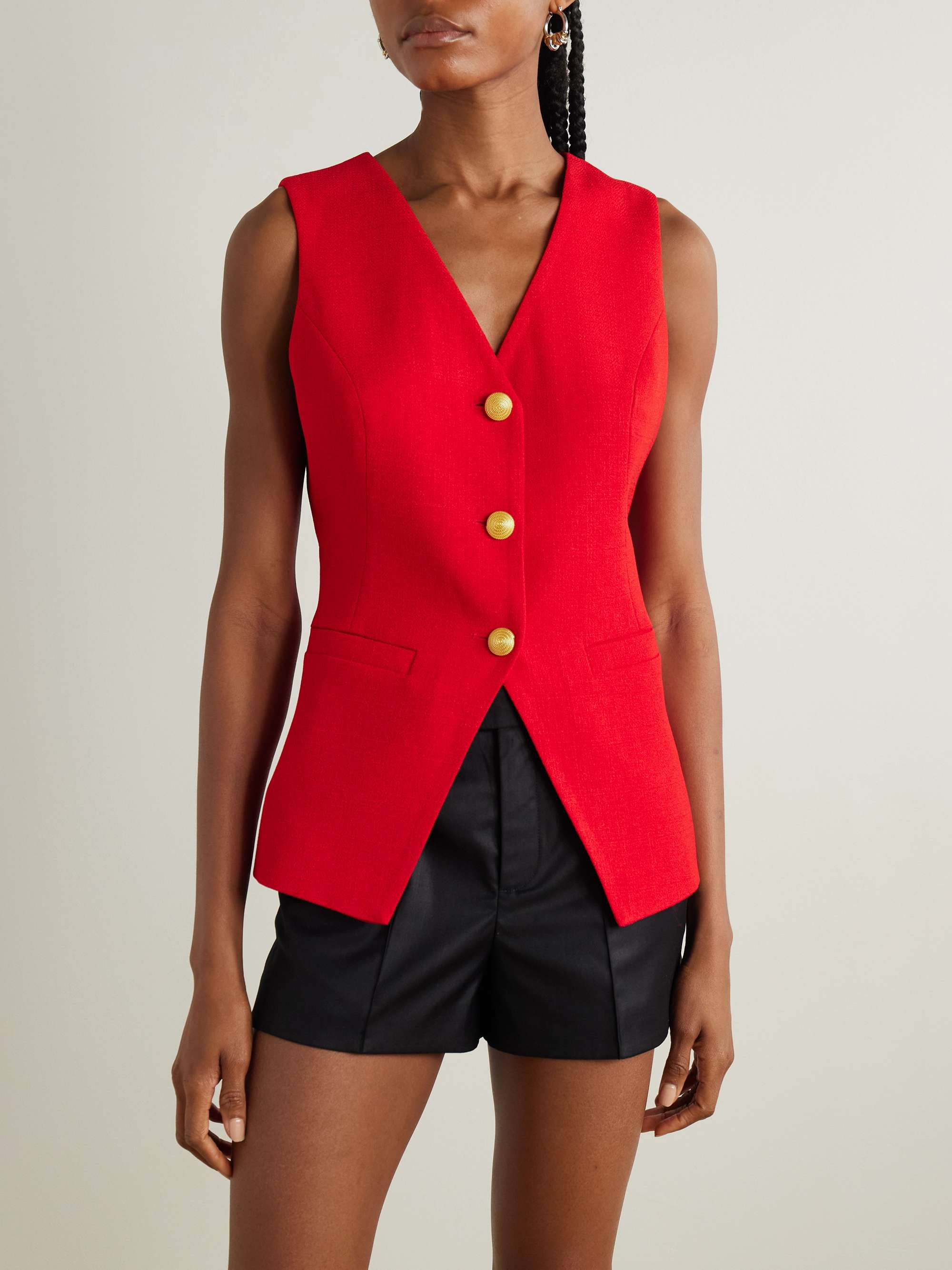 Ingrida bouclé vest view