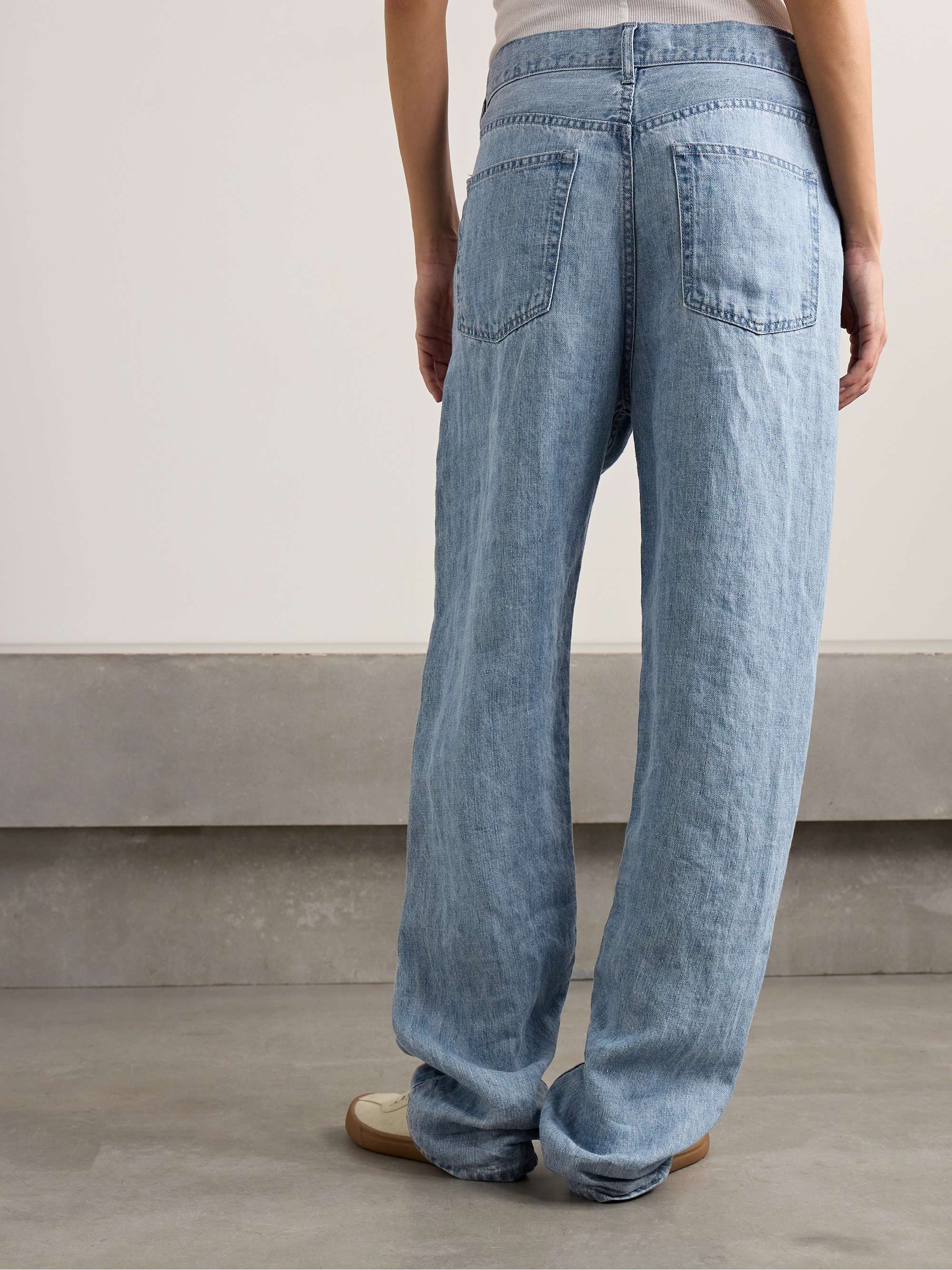 Tarley high-rise straight-leg jeans view