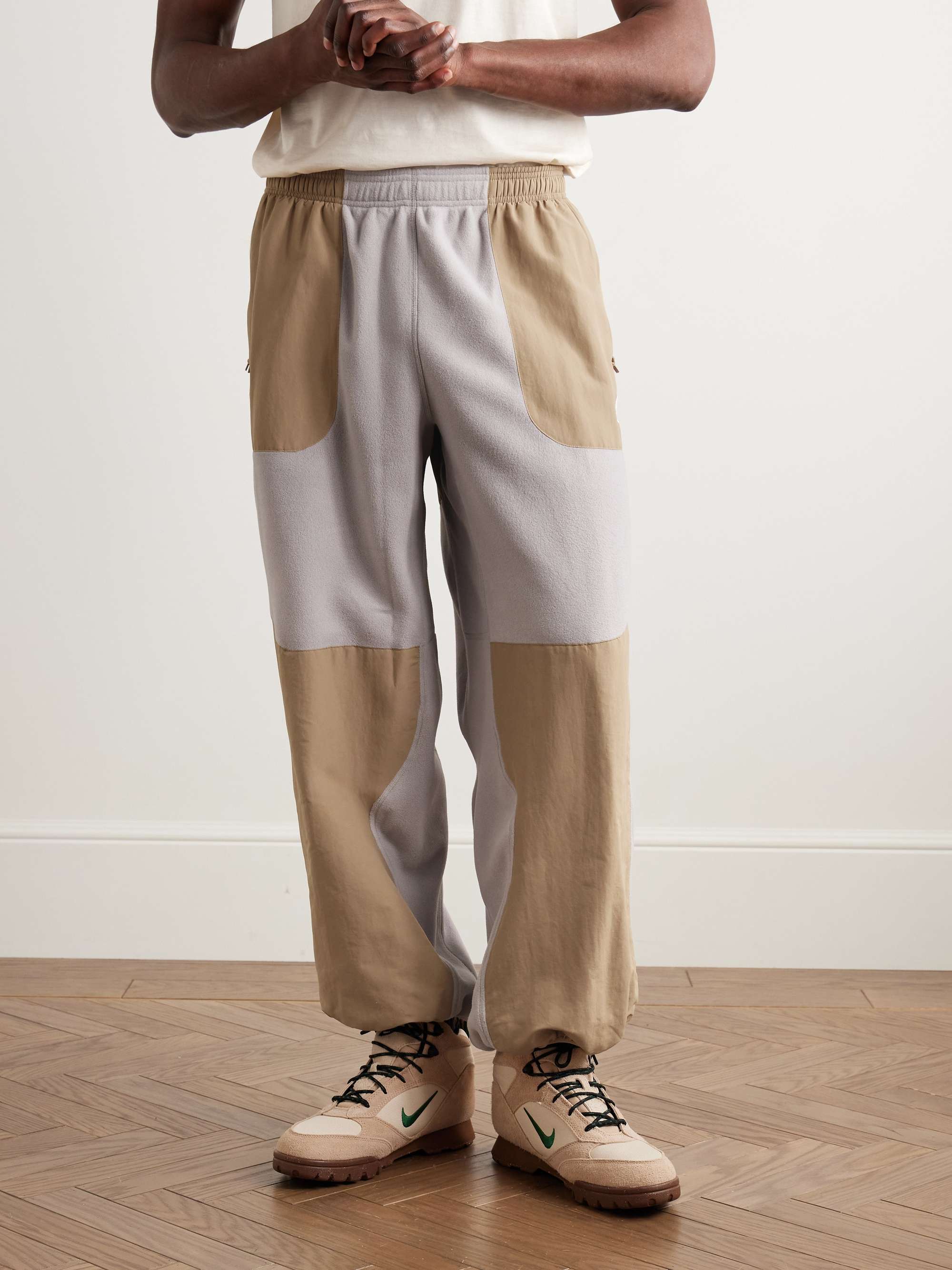 ACG Wolf Tree Tapered Panelled Polartec® Fleece and Nylon Sweatpants view