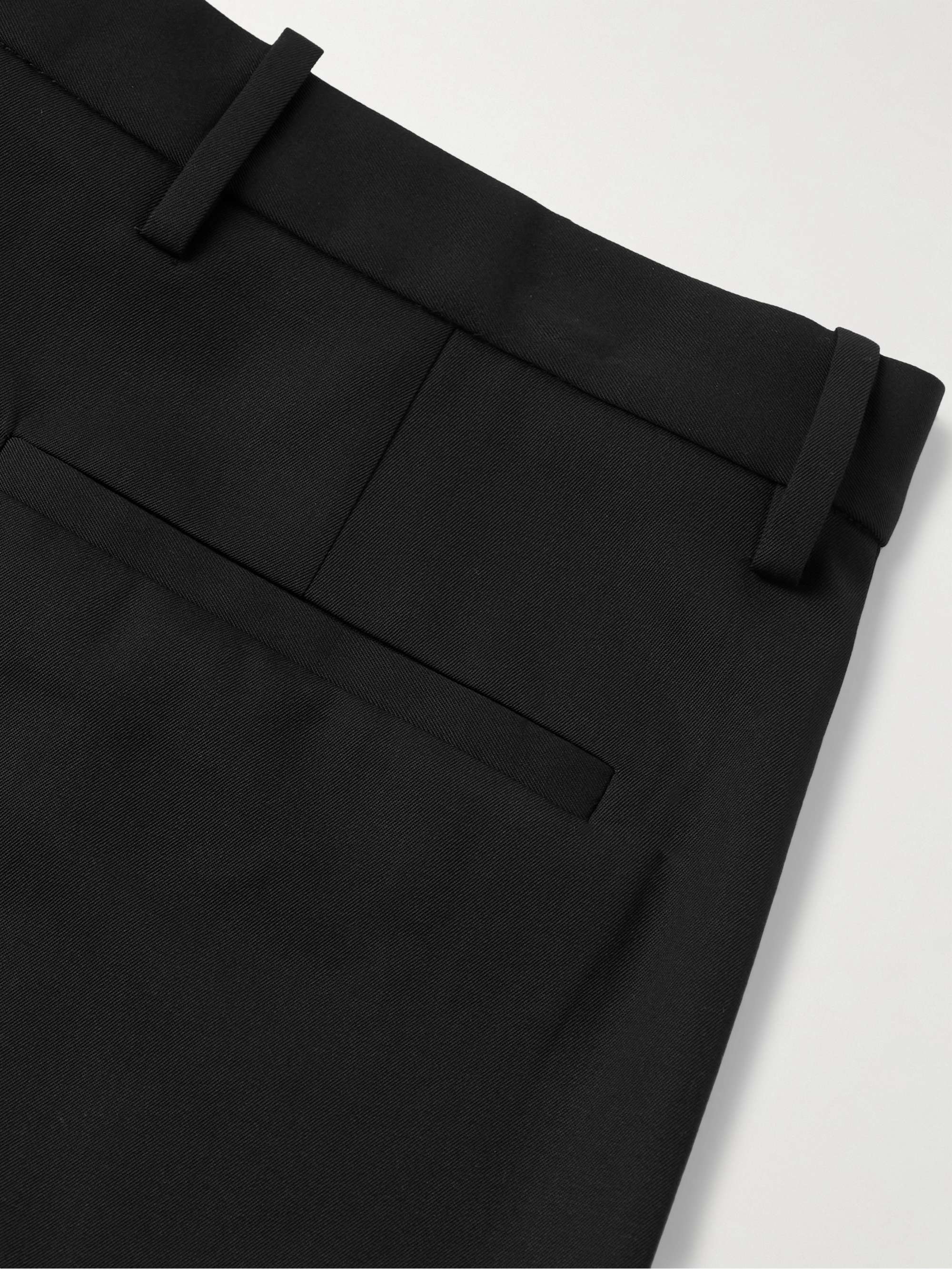 Tel Aviv Tapered Cropped Virgin Wool-Twill Trousers view