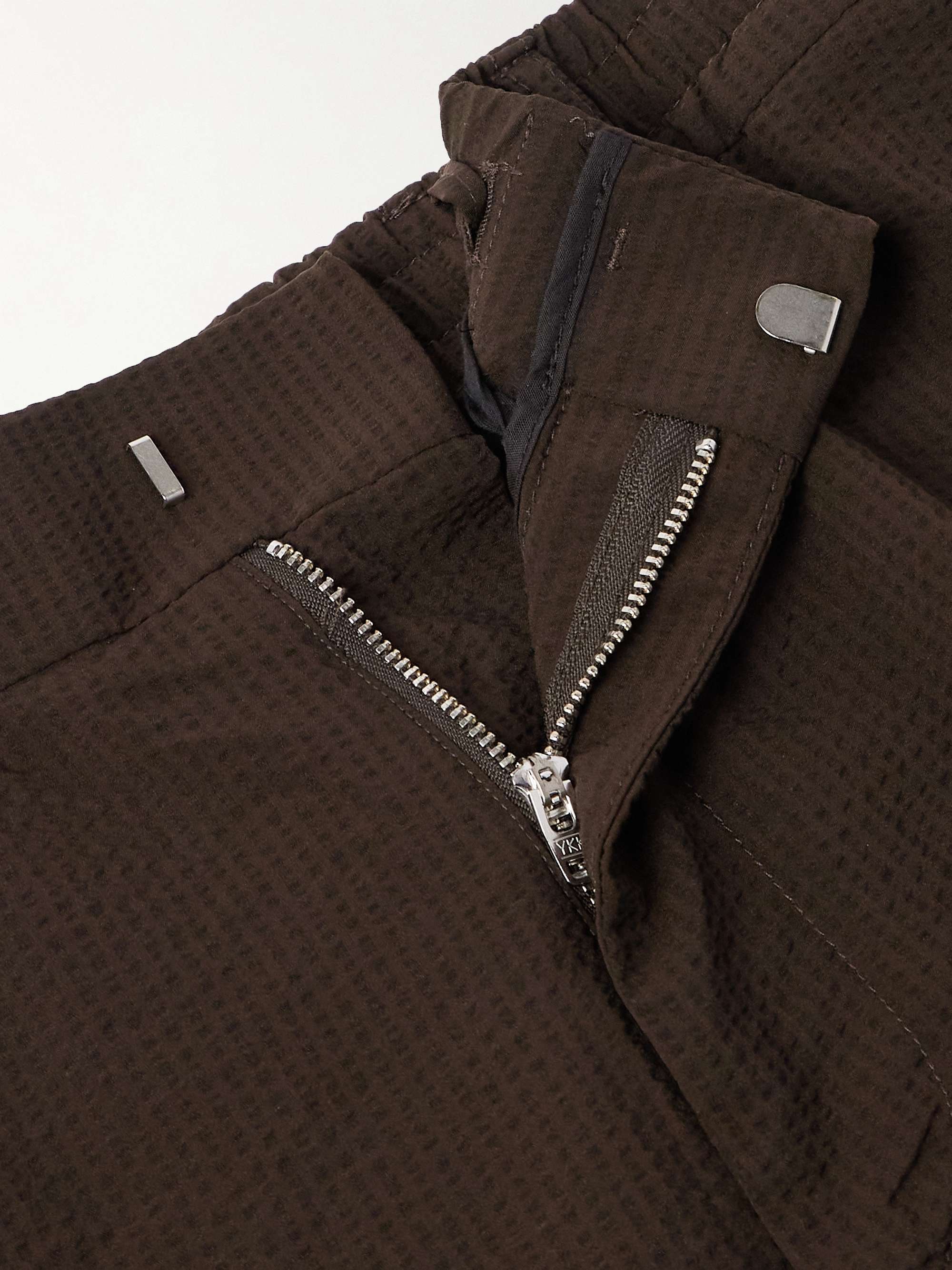 Billie 1924 Slim-Fit Tapered Seersucker Trousers view