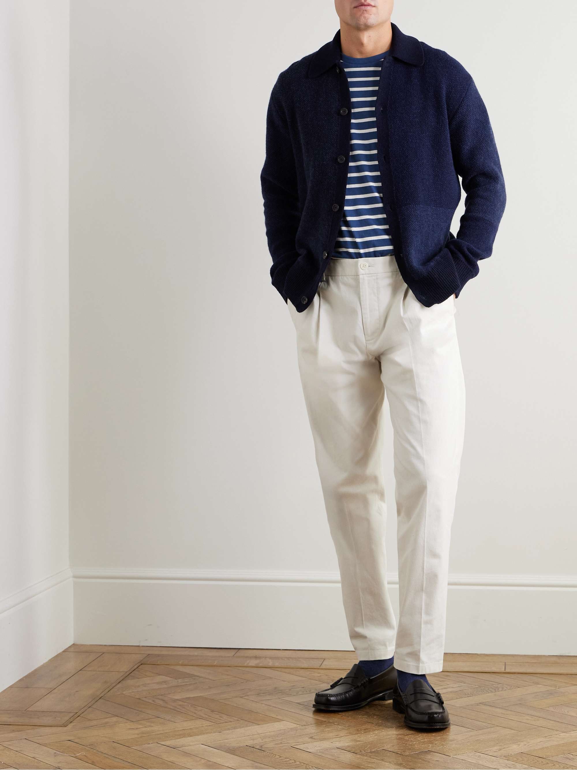 Britten Patchwork Wool Cardigan view