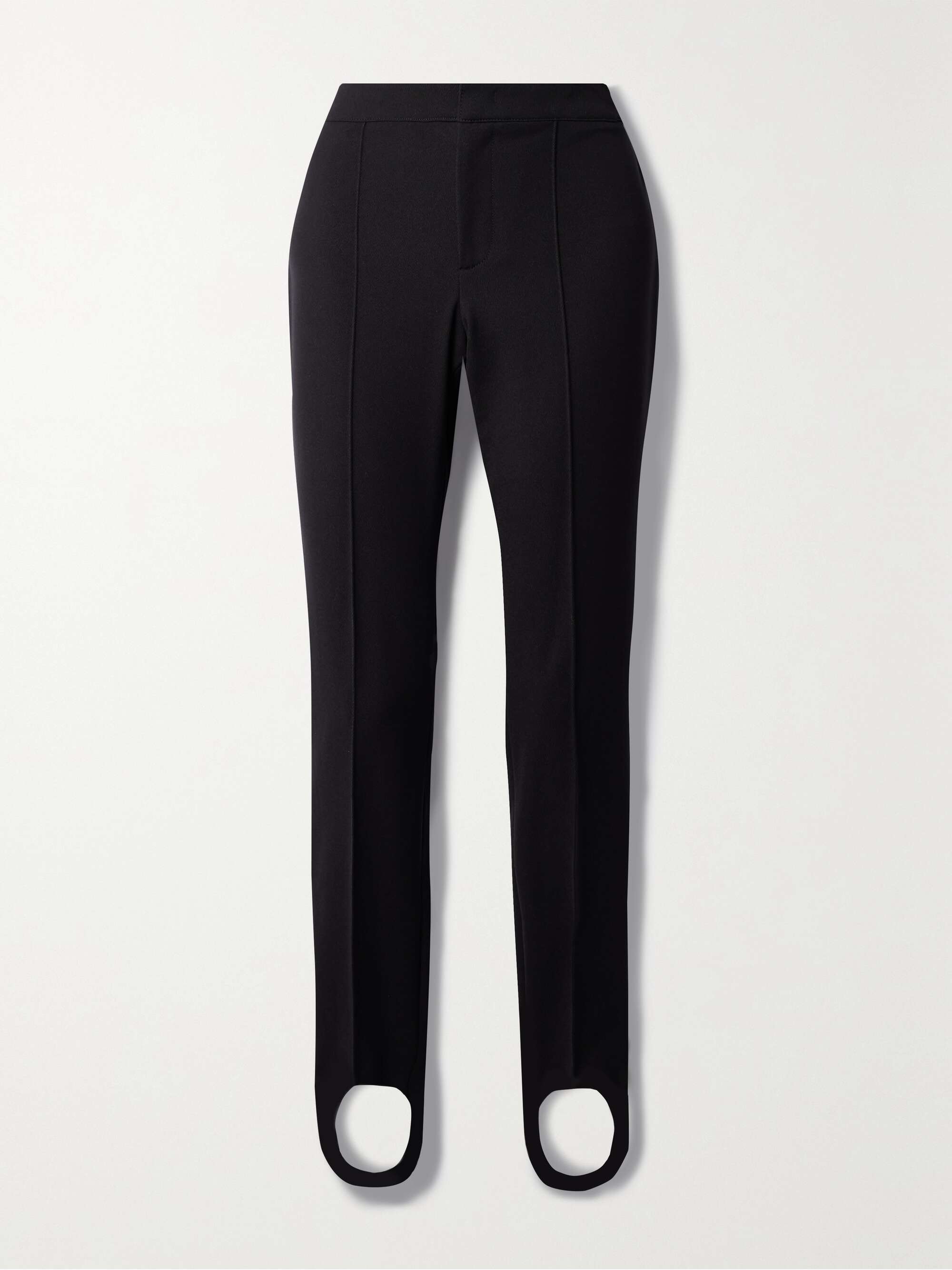 Twill slim-leg stirrup ski pants hero visual