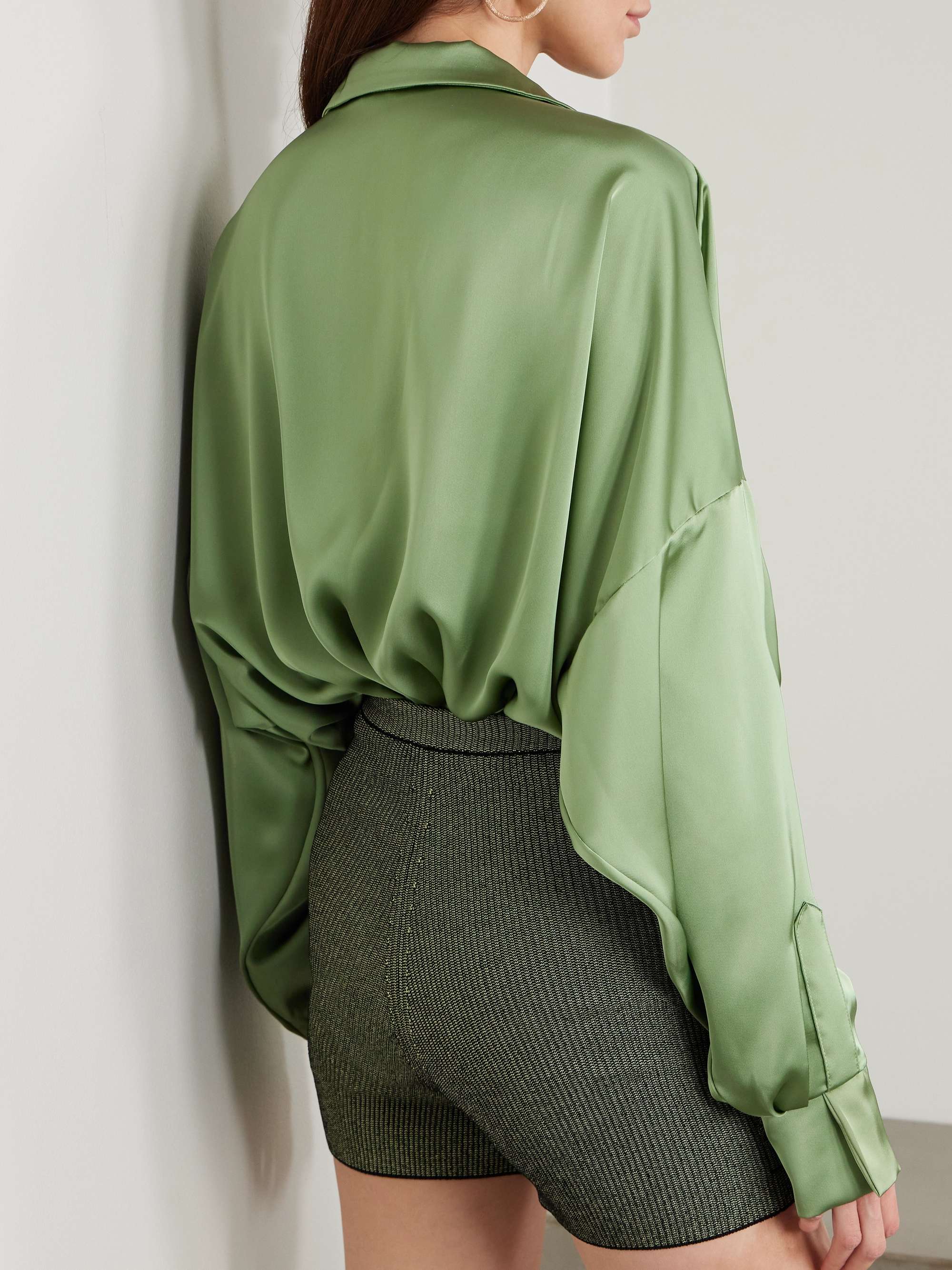 Satin bodysuit view