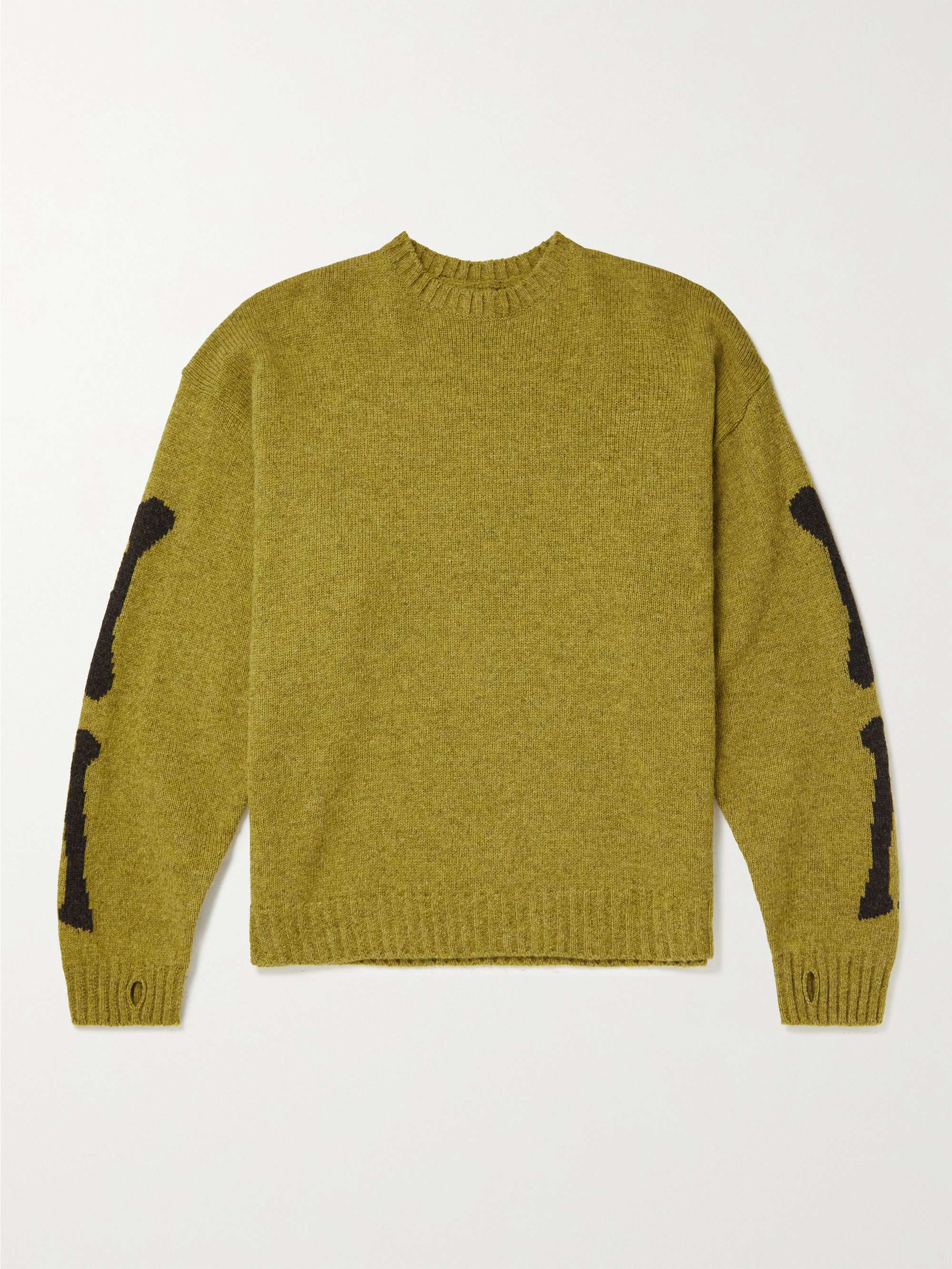 Intarsia Wool Sweater hero visual