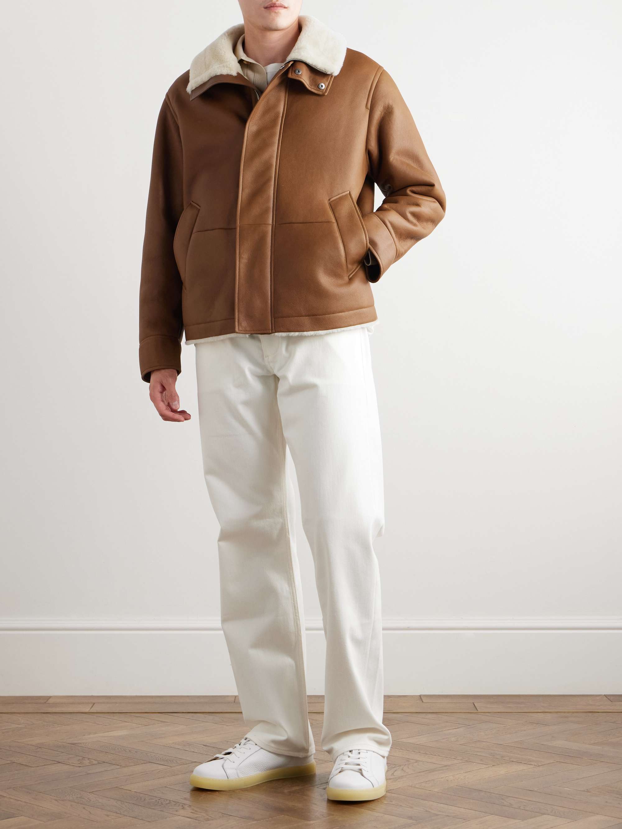 Augusto Shearling Jacket view