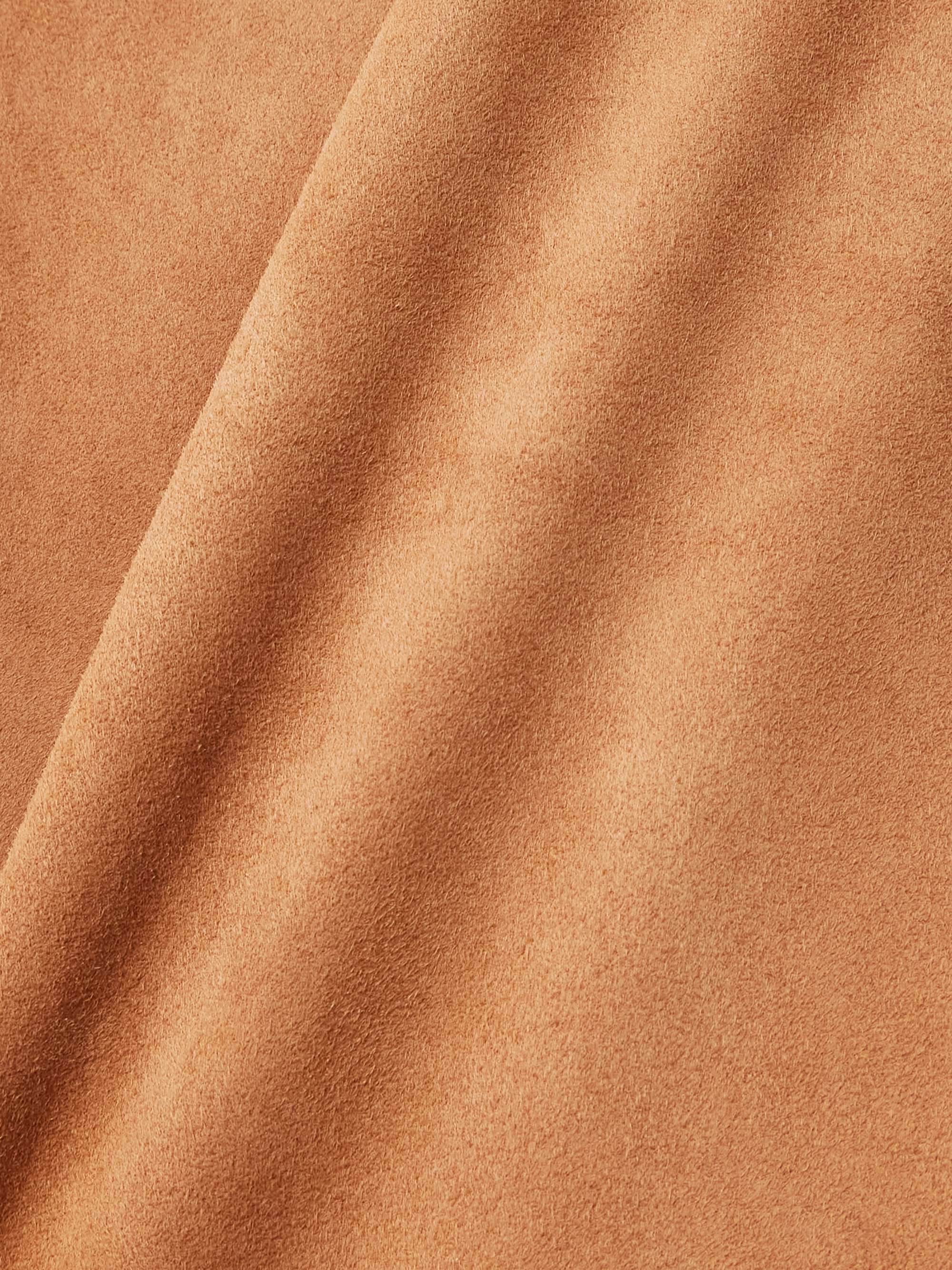 Laurent suede flared pants view