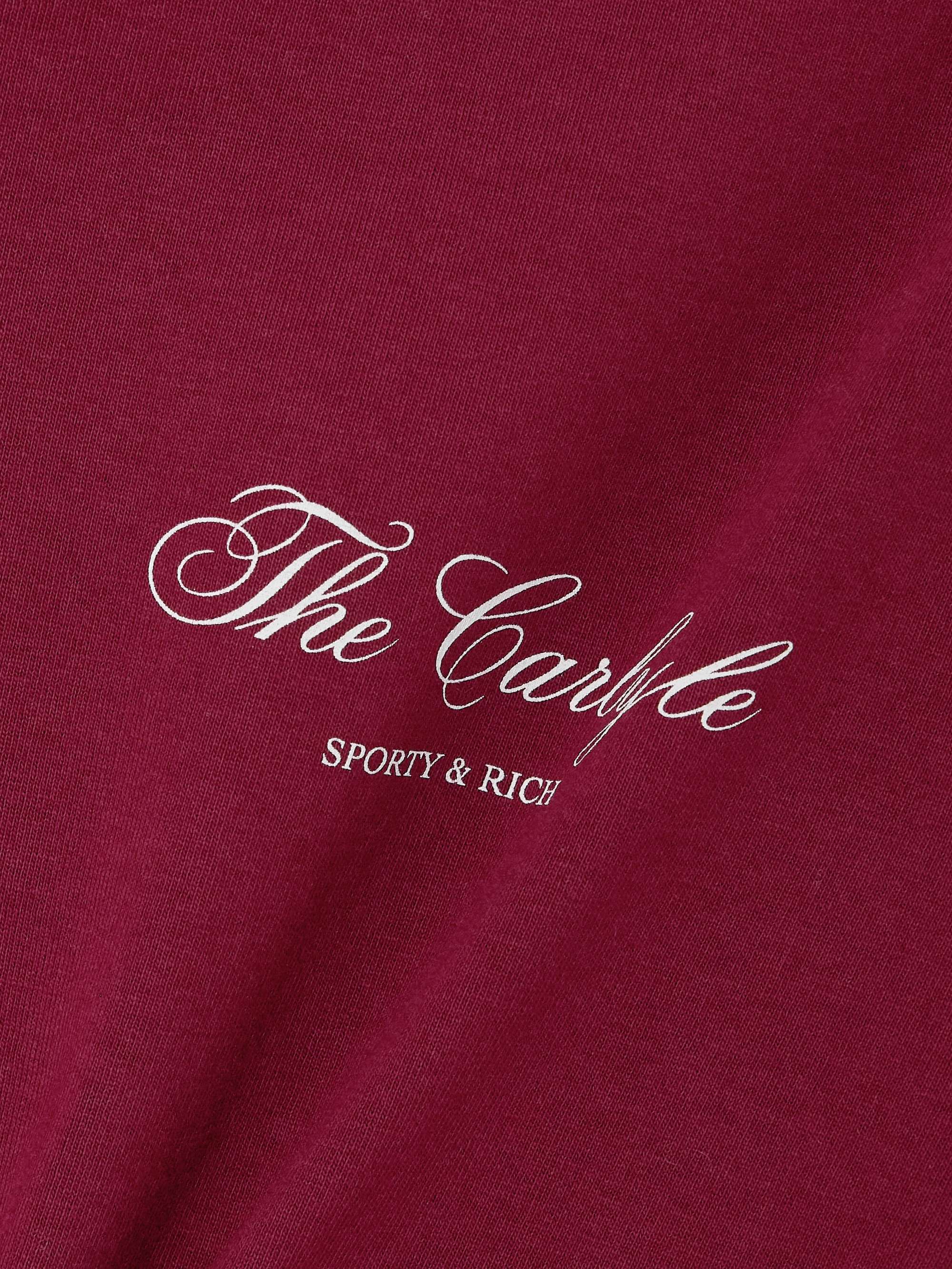 + The Carlyle printed cotton-jersey T-shirt view