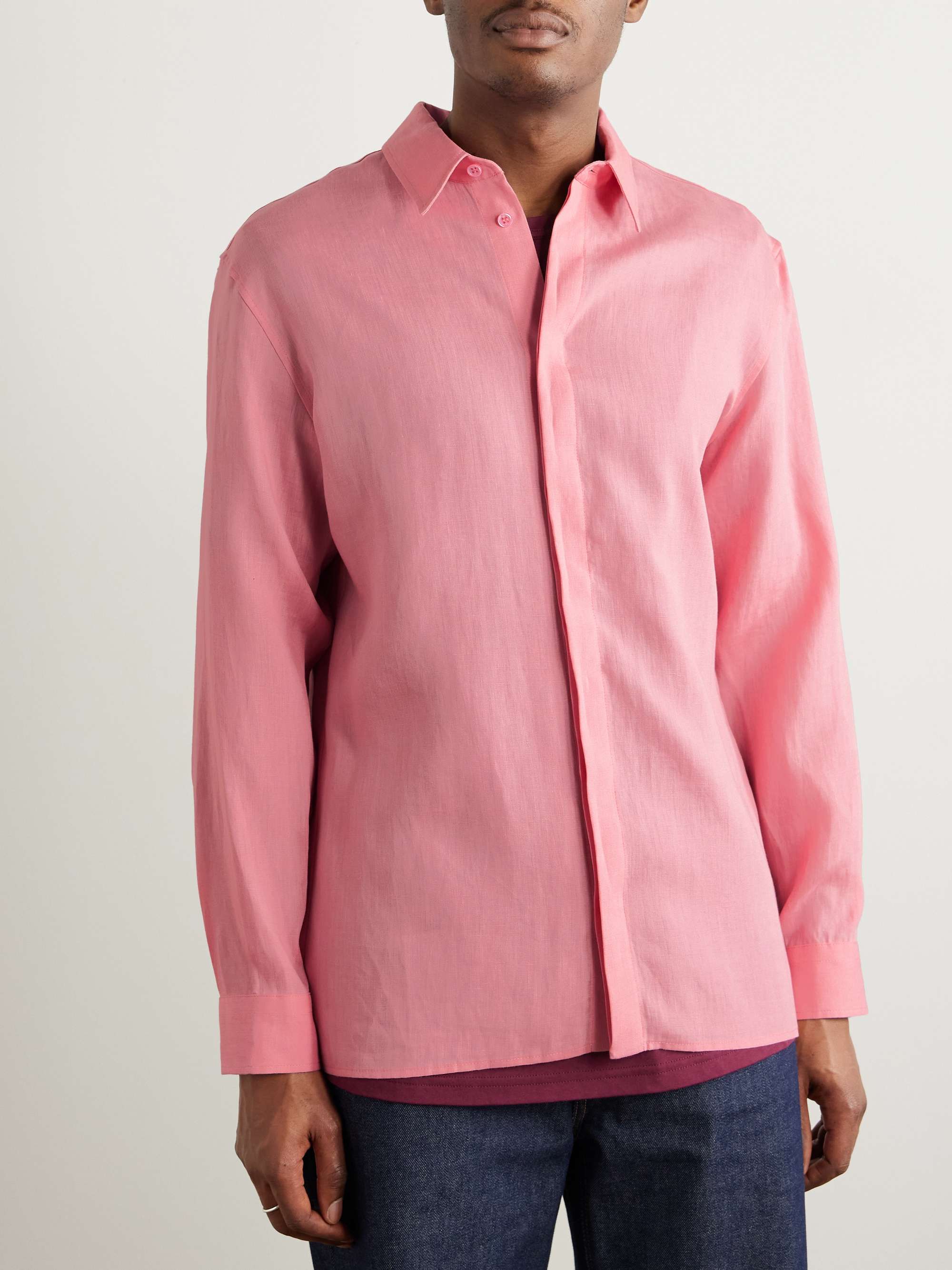 Nicolas Linen Shirt view