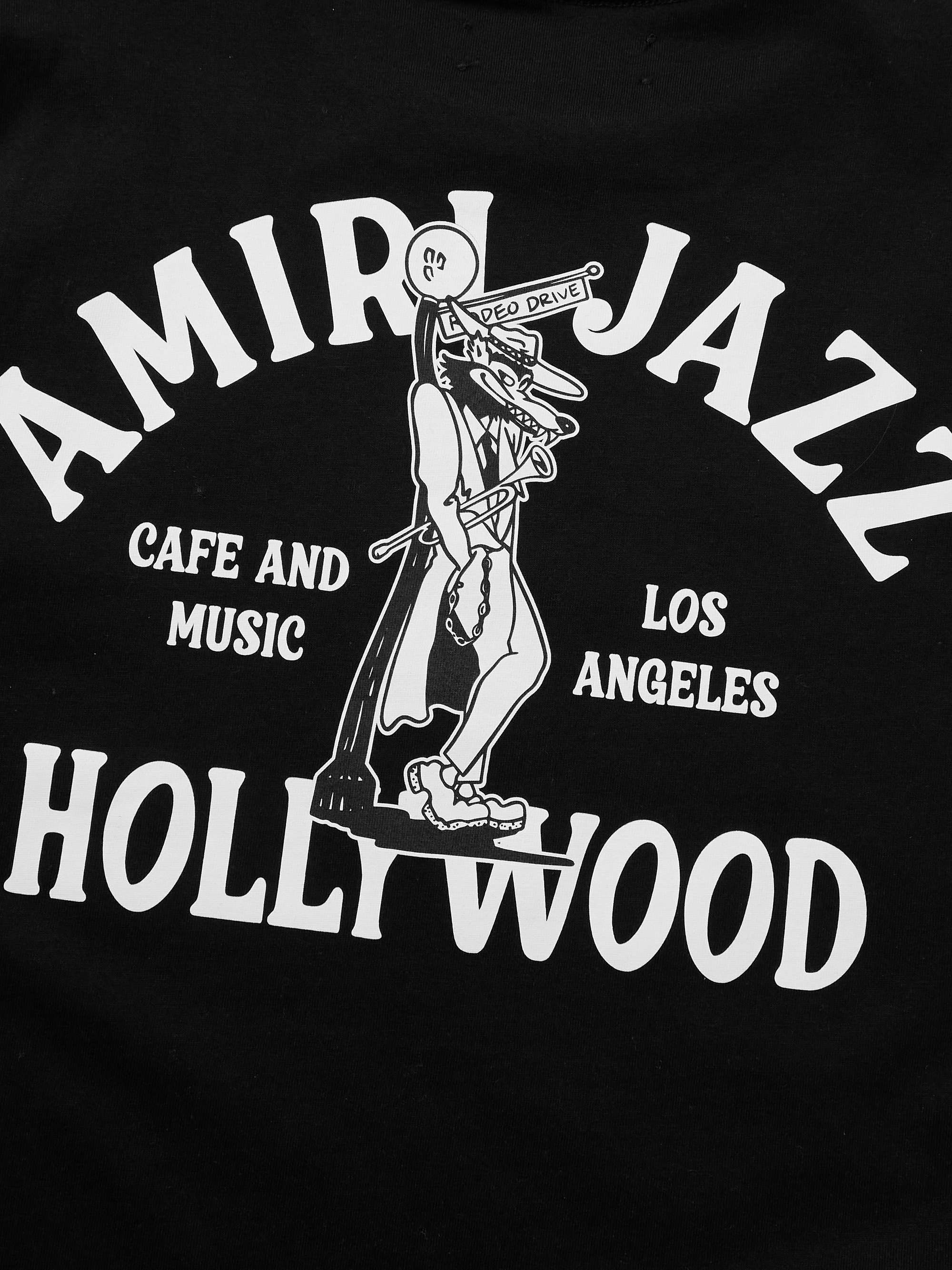 Jazz Wolf Logo-Print Cotton-Jersey T-Shirt view