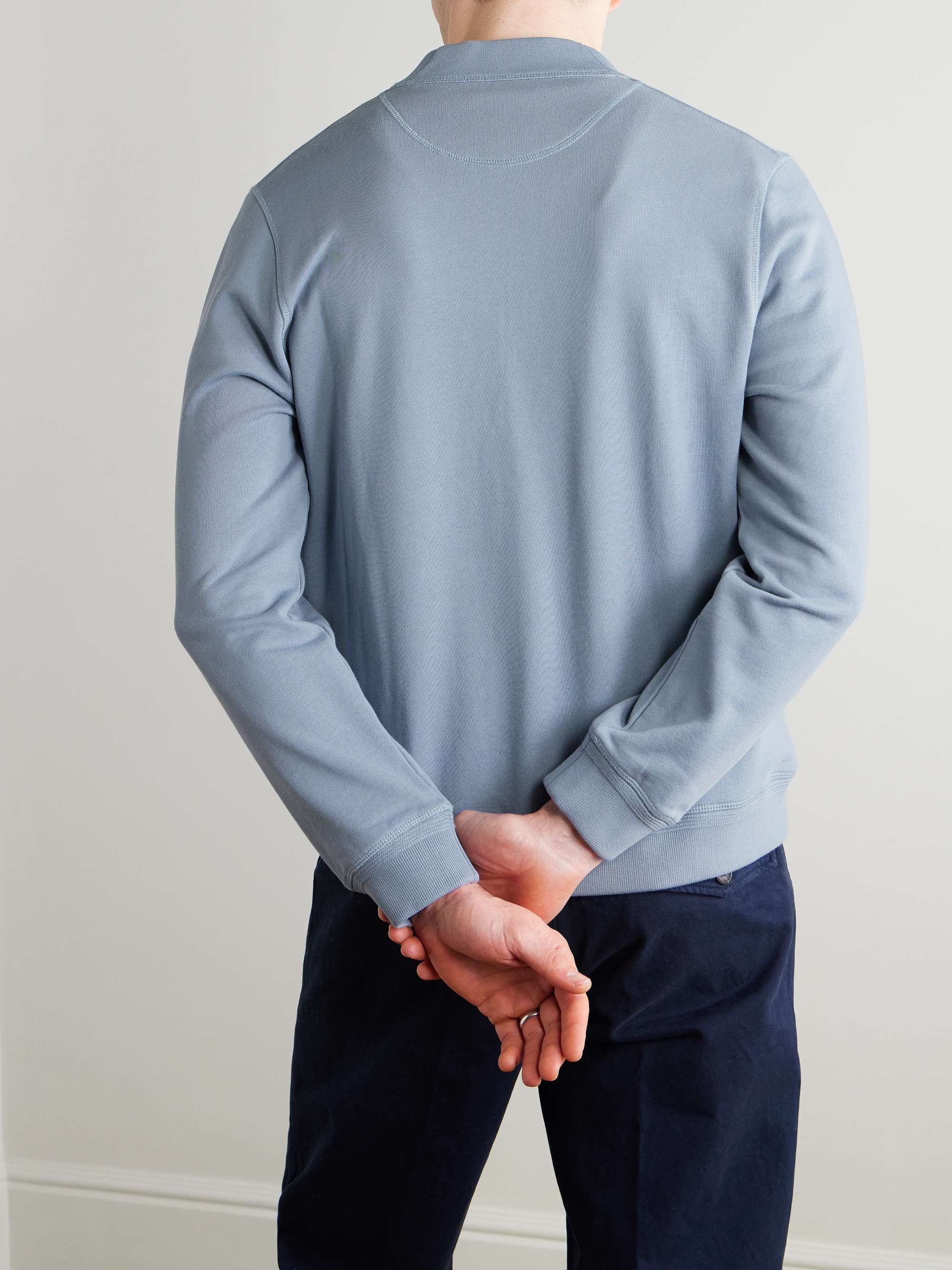 Cotton-Jersey Cardigan view