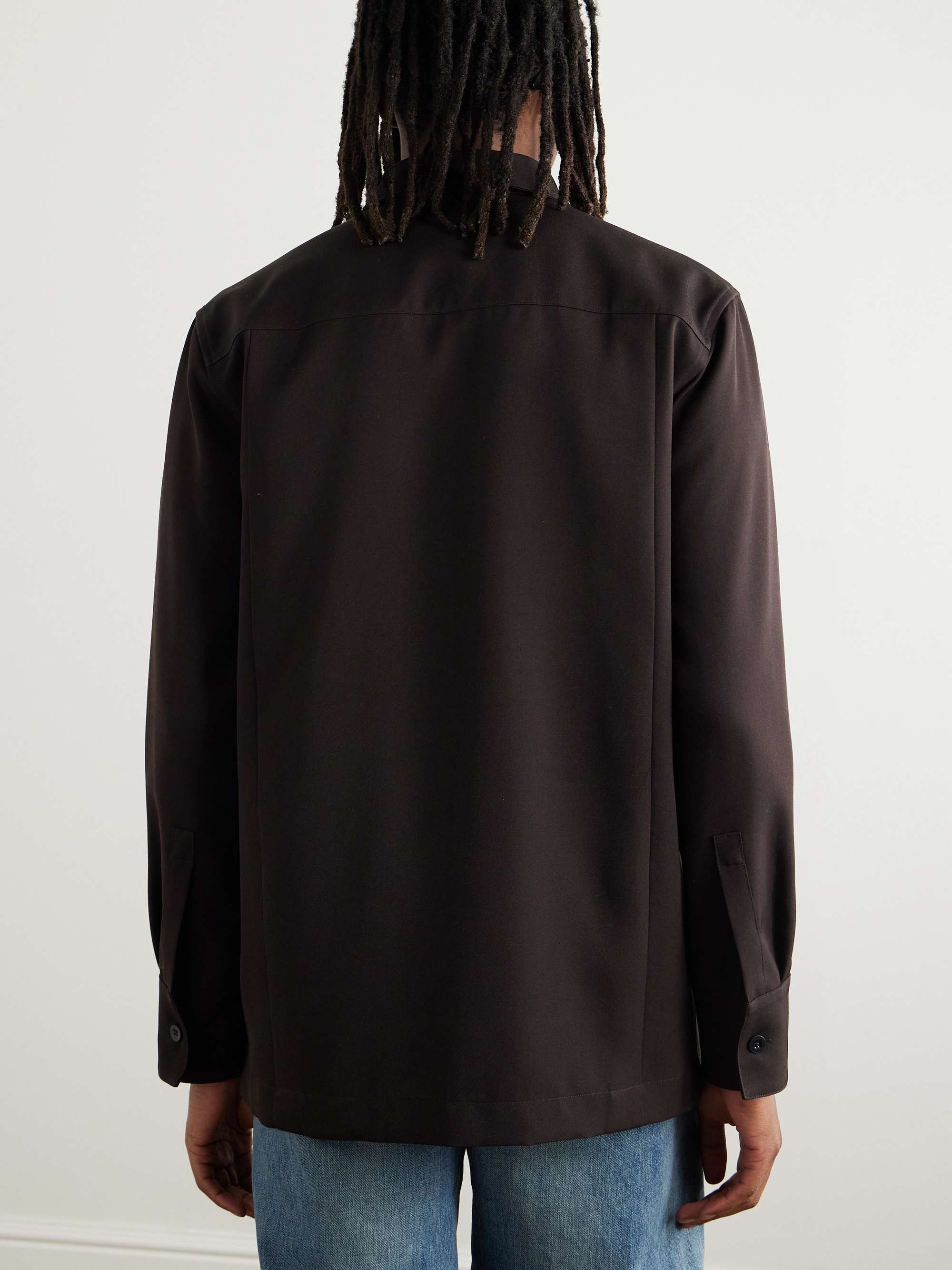 Wool-Gabardine Shirt view
