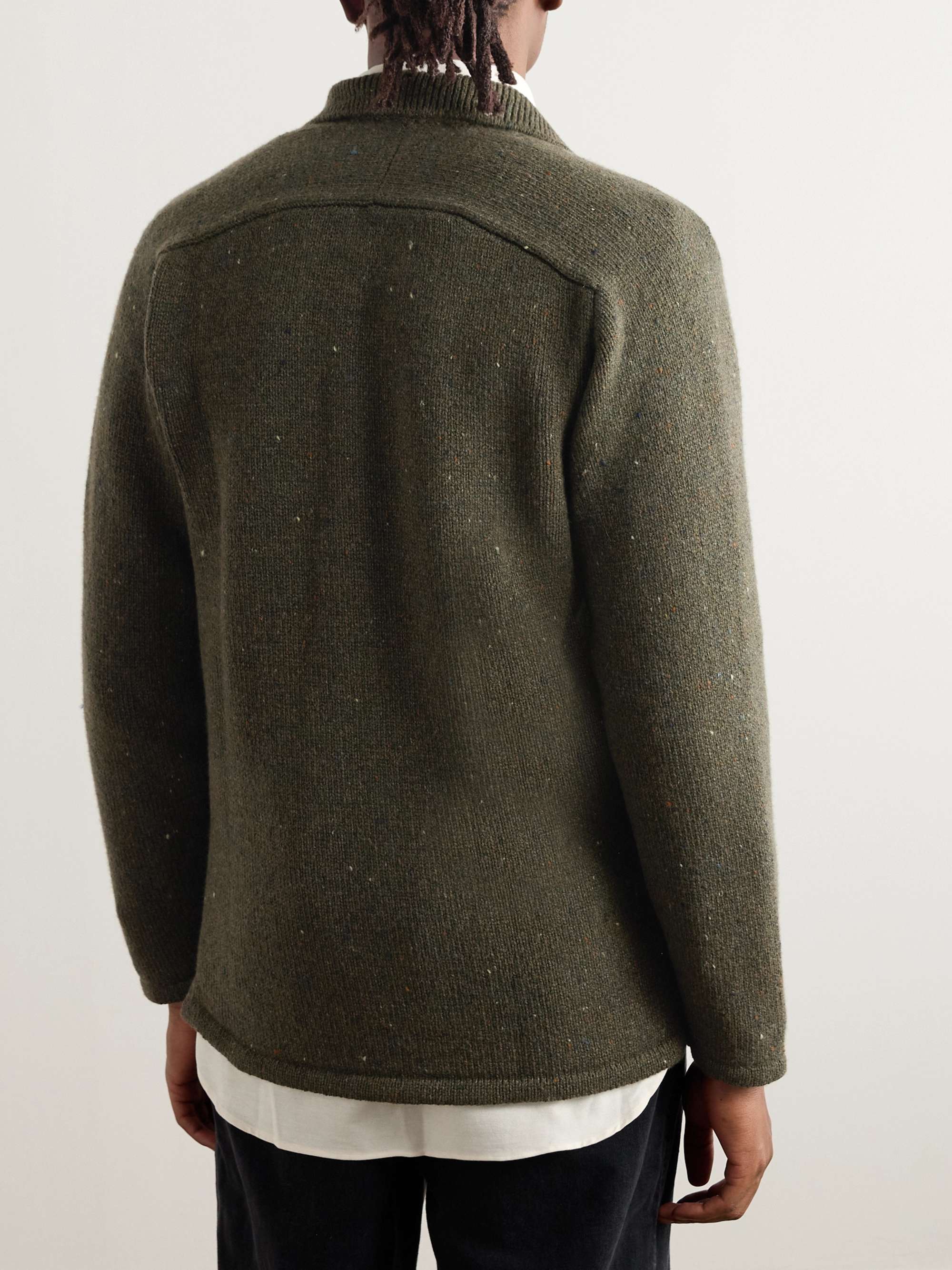 Carpenters Merino Wool and Cashmere-Blend Cardigan view