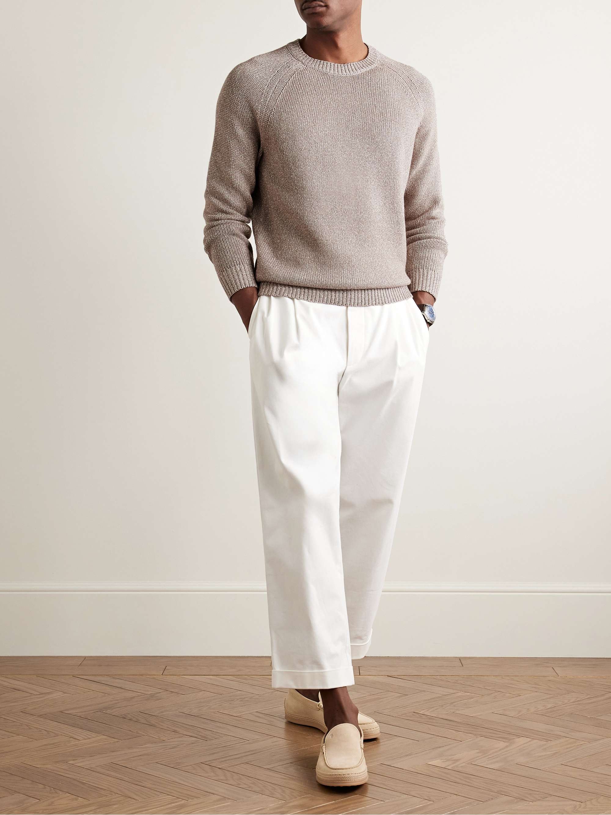 Tilden Cotton-Blend Sweater view