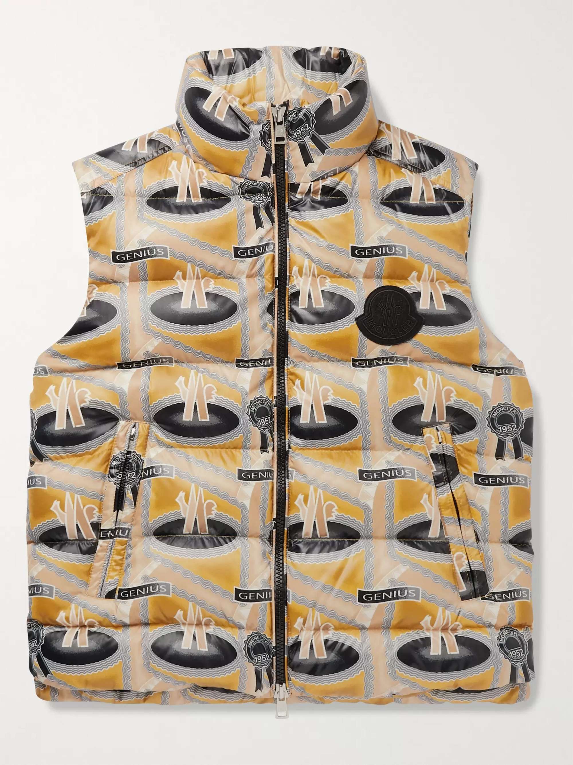 + Fergus Purcell 2 Moncler 1952 Parker Printed Quilted Nylon Down Gilet hero visual