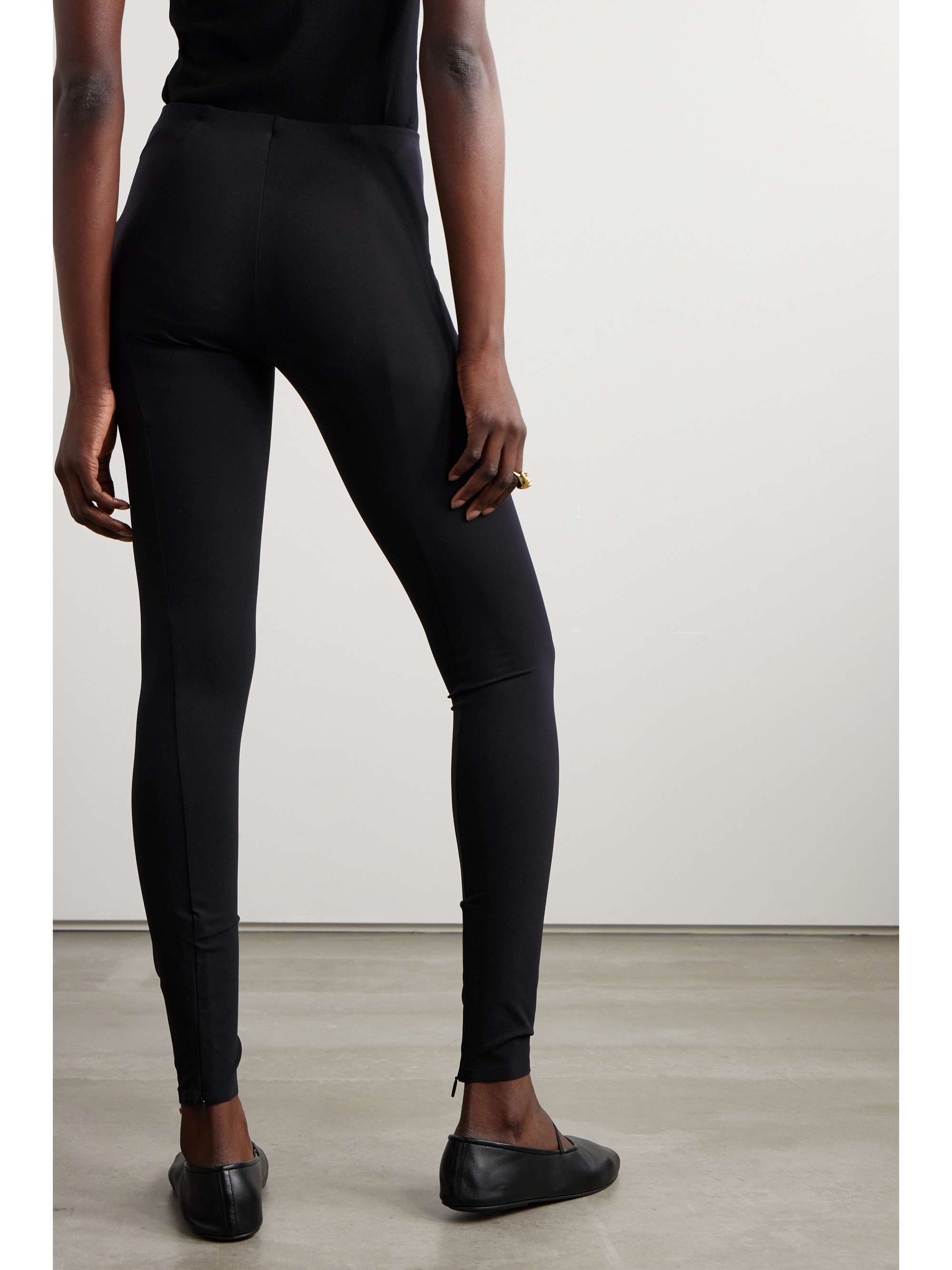 Lanza stretch-jersey leggings view