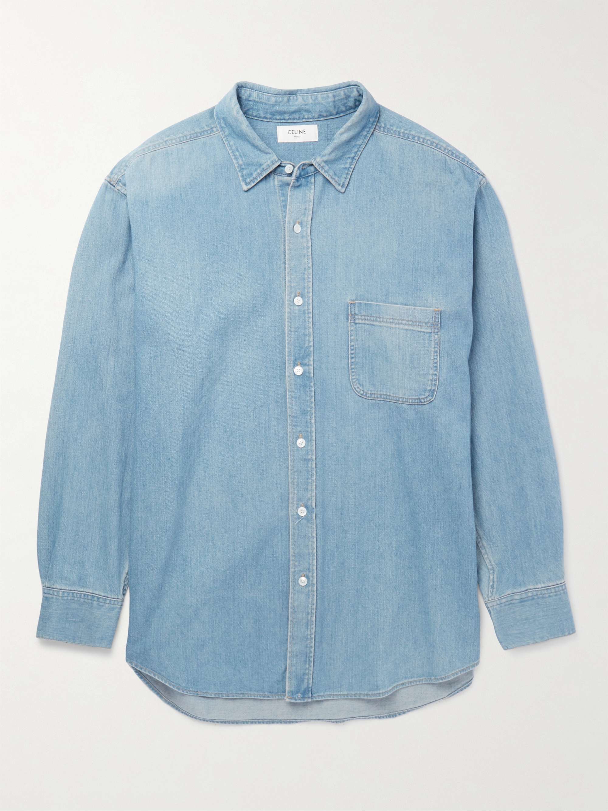 Oversized Denim Shirt hero visual