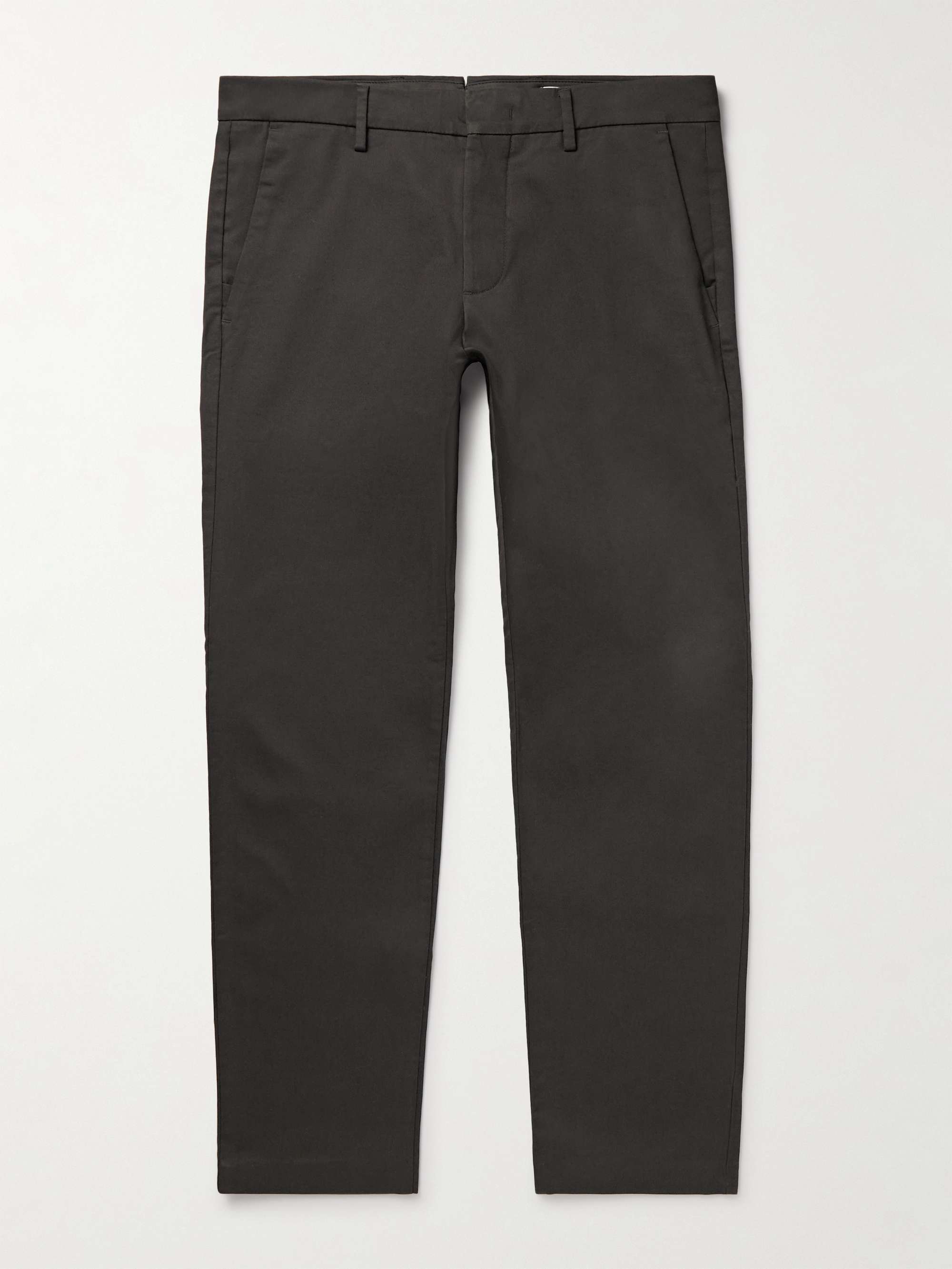 Theo 1420 Tapered Organic Cotton-Blend Twill Chinos hero visual