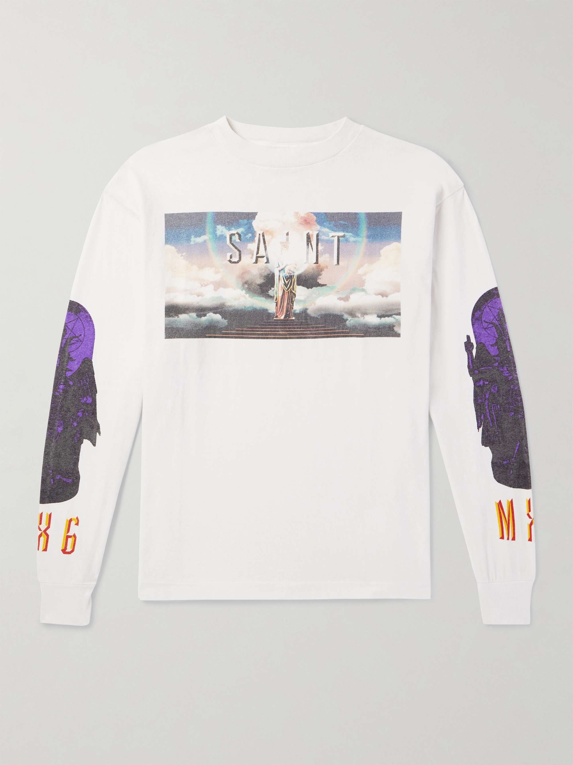 Saint Heaven Logo-Print Cotton-Jersey T-Shirt hero visual