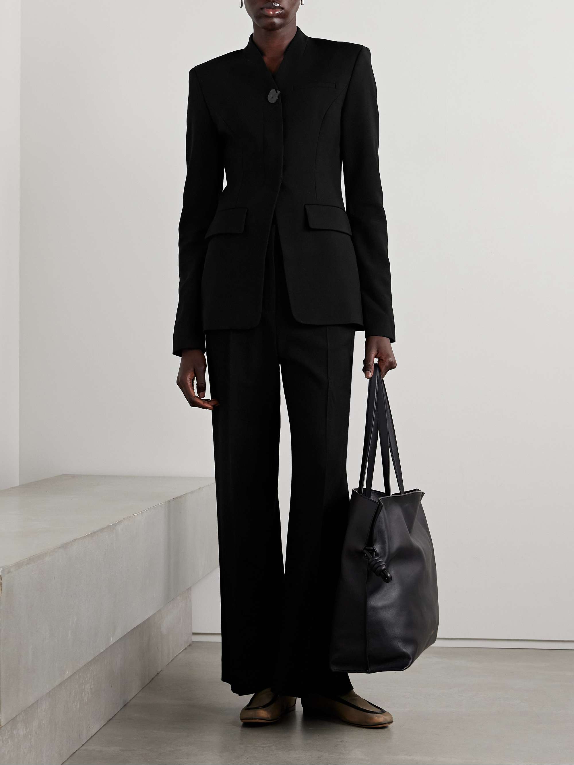 Selena crepe blazer view