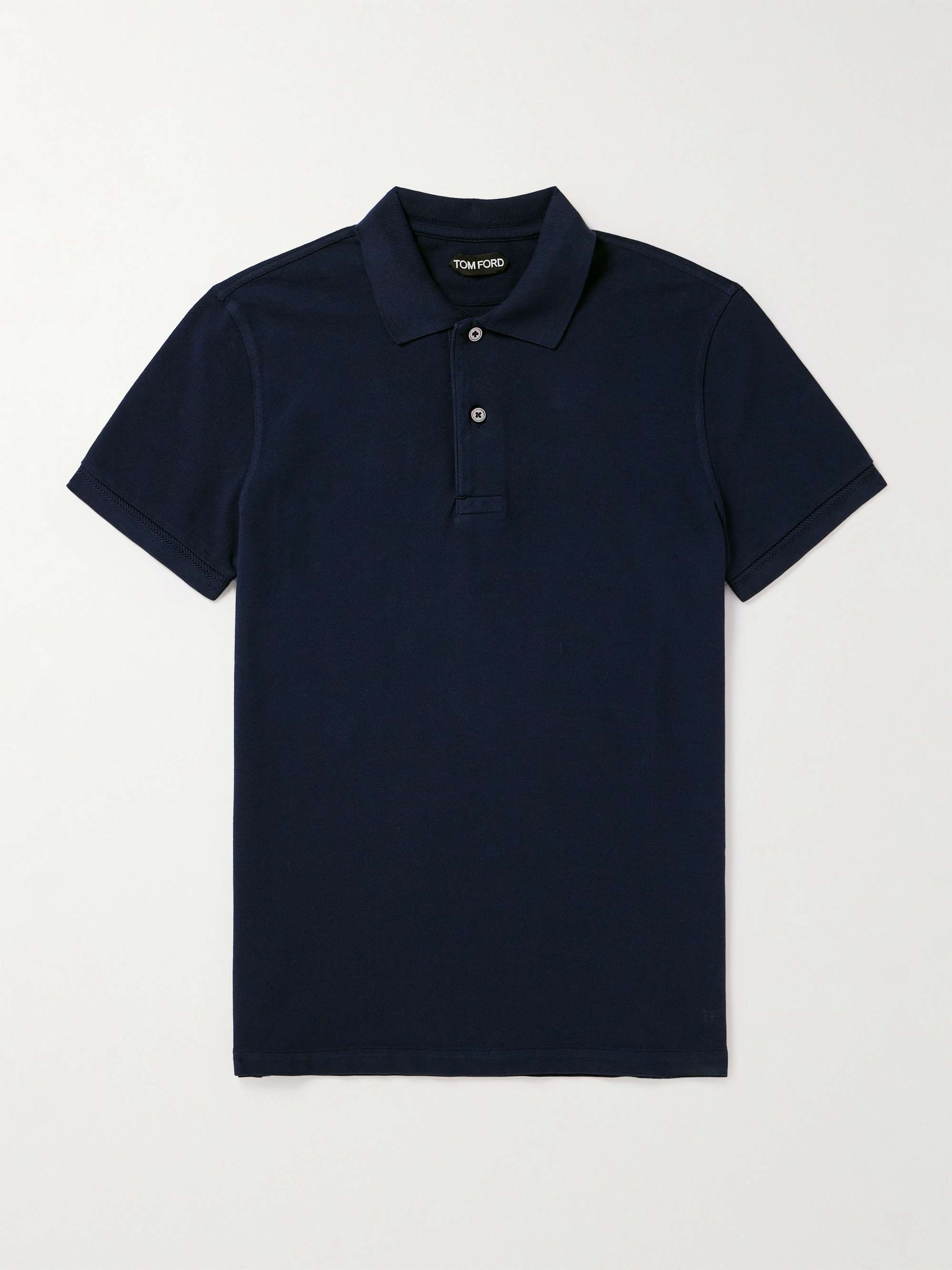 Garment-Dyed Cotton-Piqué Polo Shirt hero visual