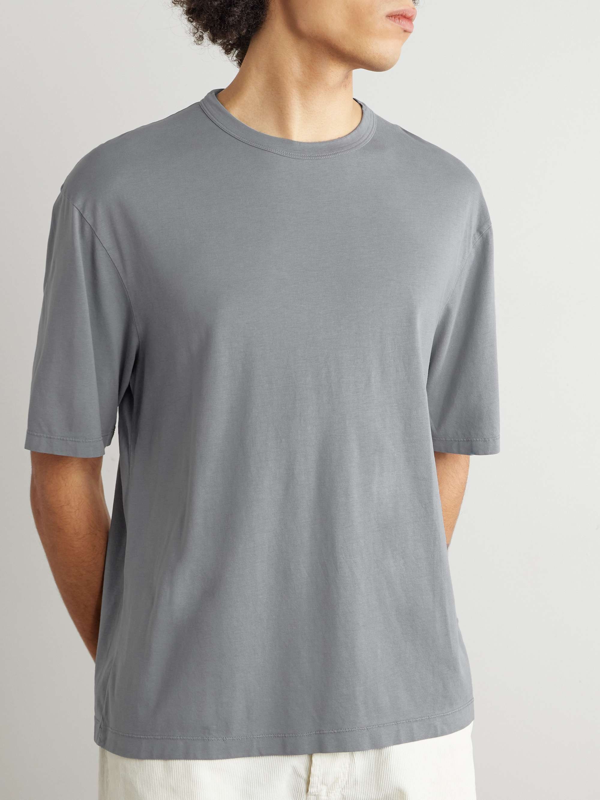 Benny Pigment-Dyed Lyocell and Cotton-Blend Jersey T-Shirt view