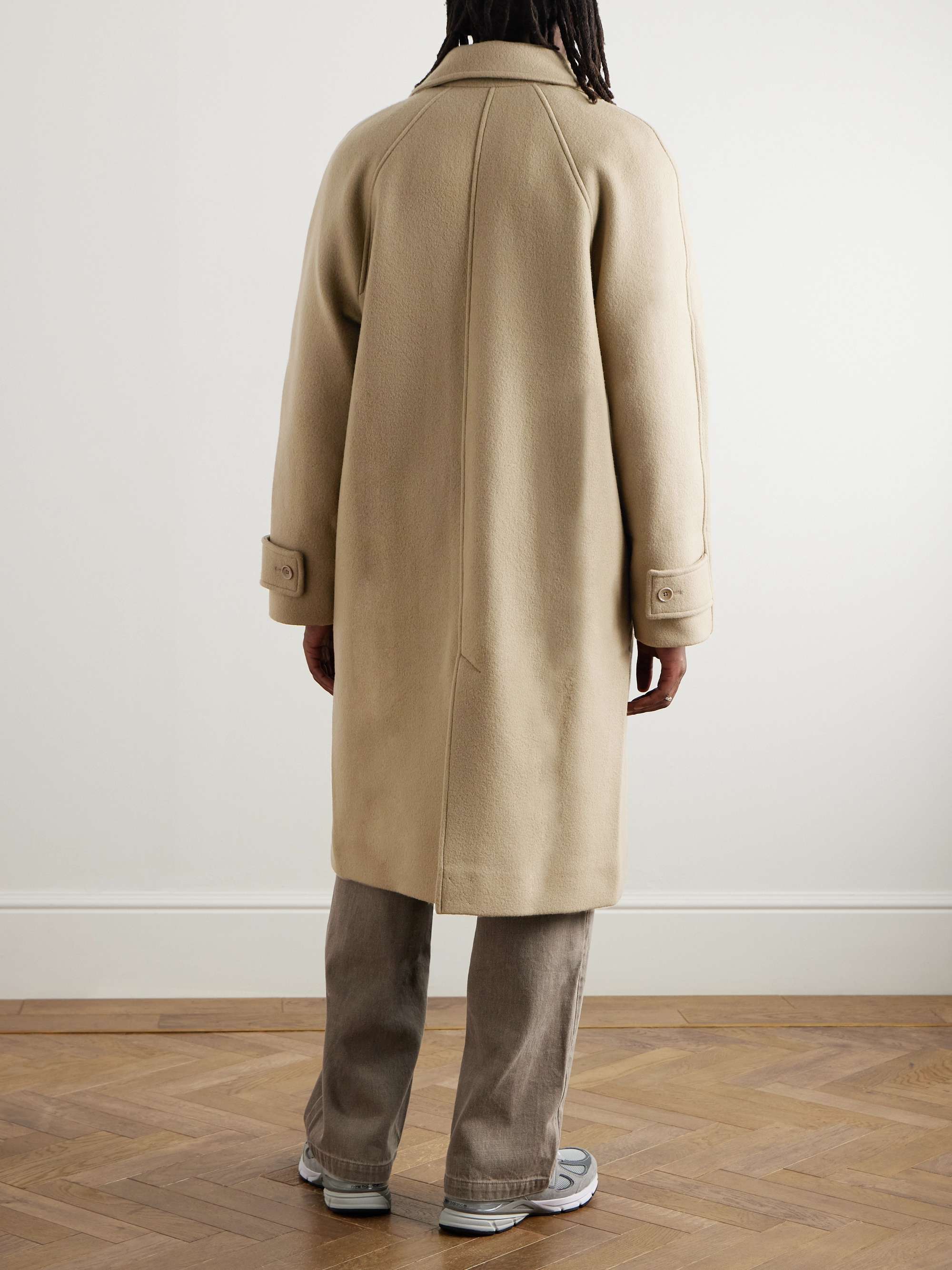 Cyrus Wool-Blend Felt Coat view