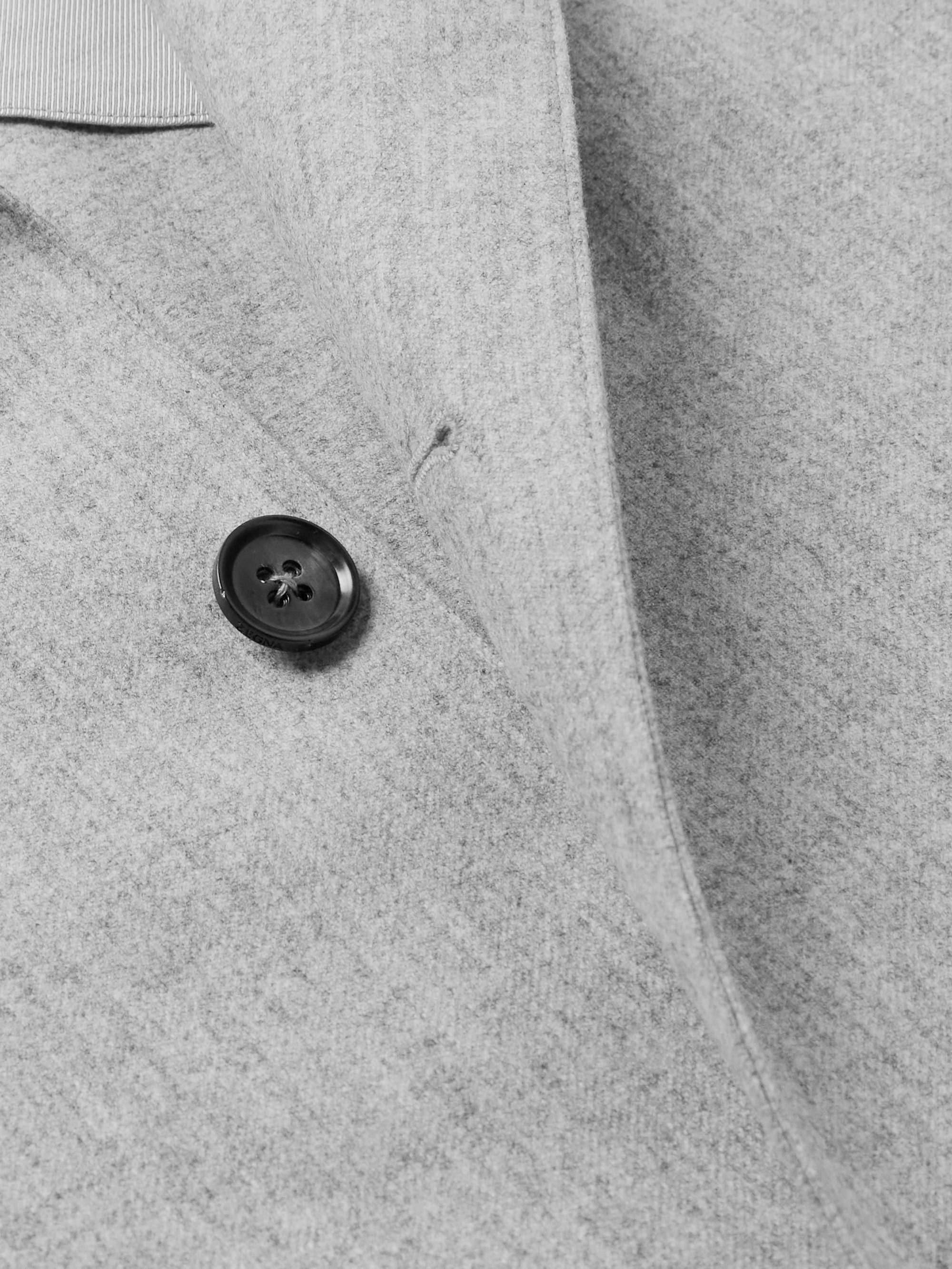 Brushed-Wool Chore Jacket view
