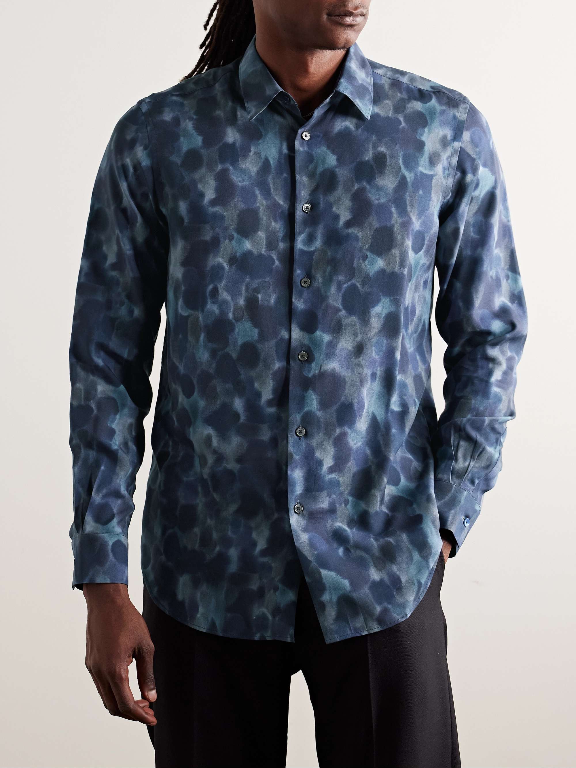 Printed Lyocell Shirt view