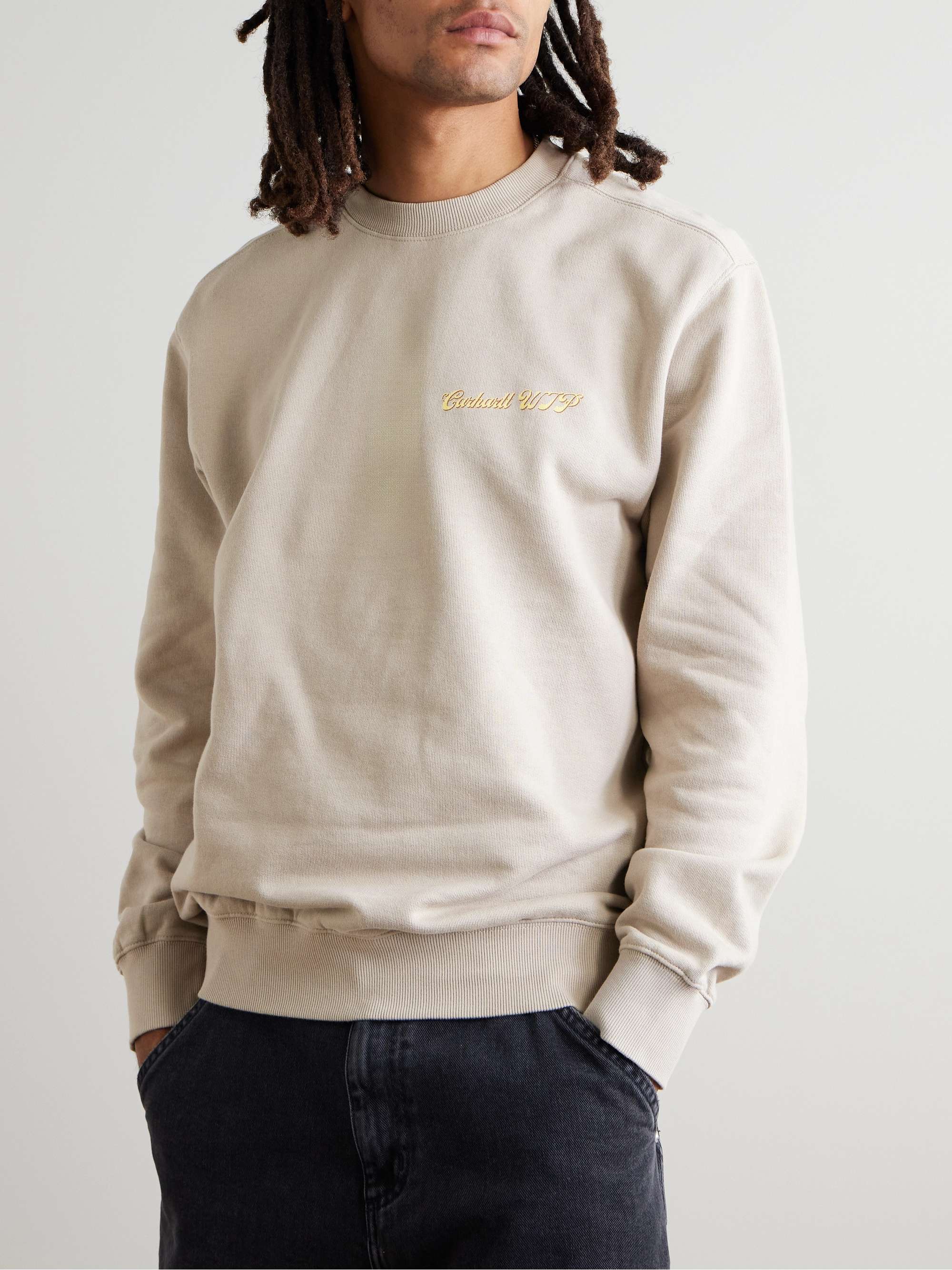 Greatest Flicks Logo-Print Cotton-Jersey Sweatshirt view