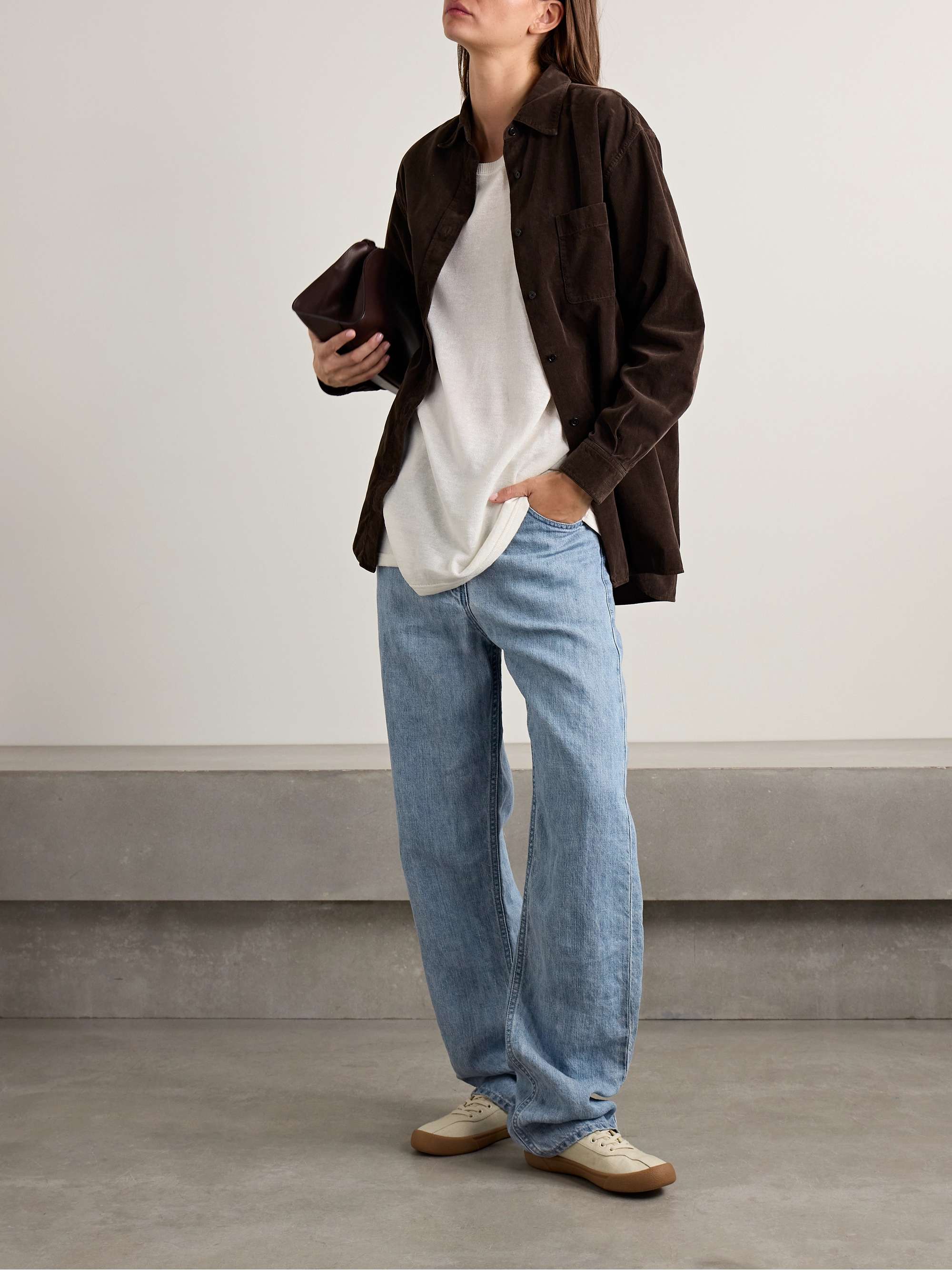 Tarley high-rise straight-leg jeans view