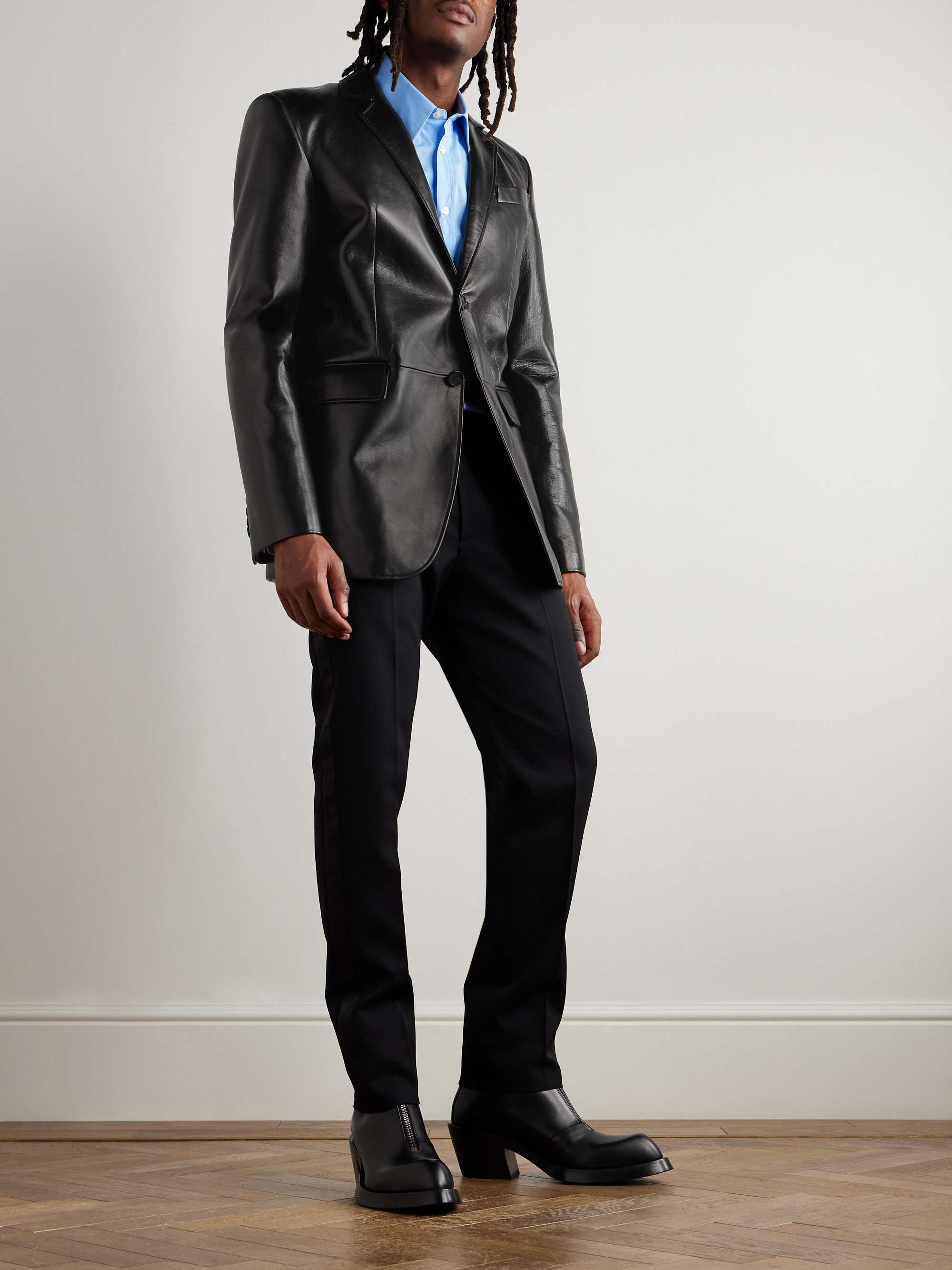 Leather Blazer view
