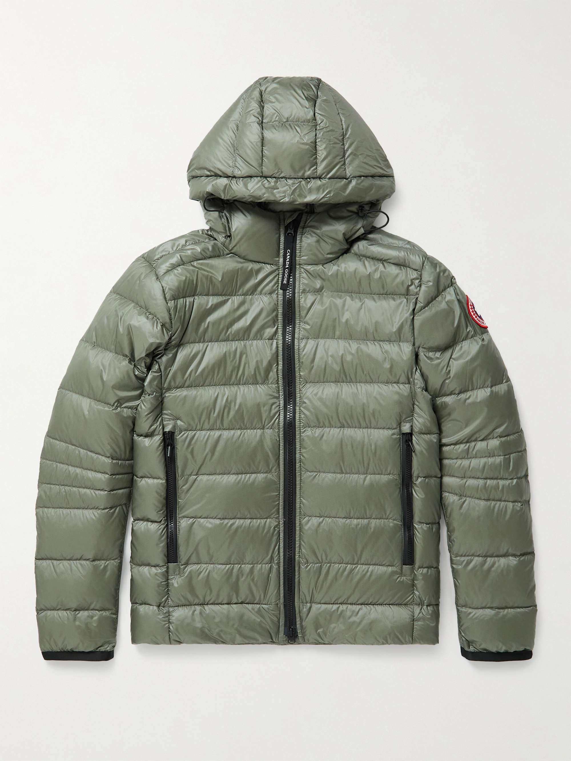 Crofton Recycled Nylon-Ripstop Hooded Down Jacket hero visual