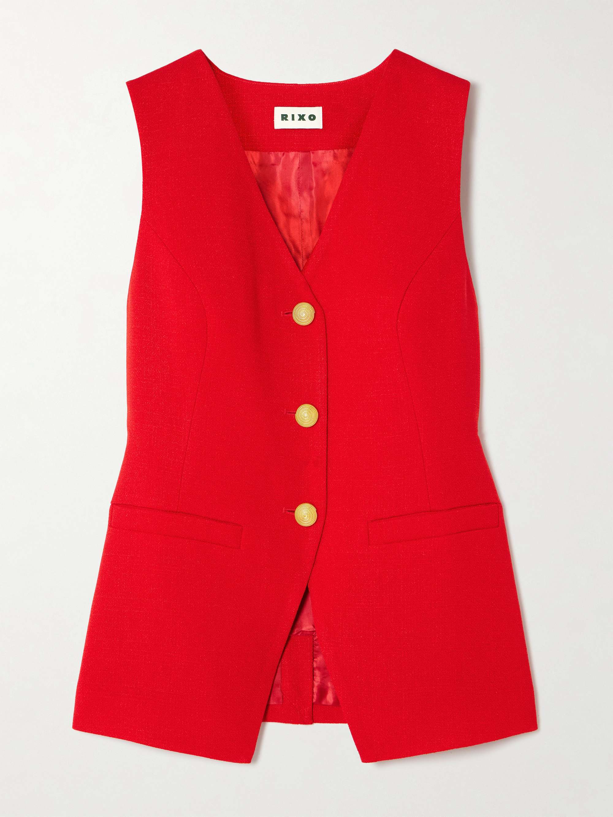 Ingrida bouclé vest hero visual