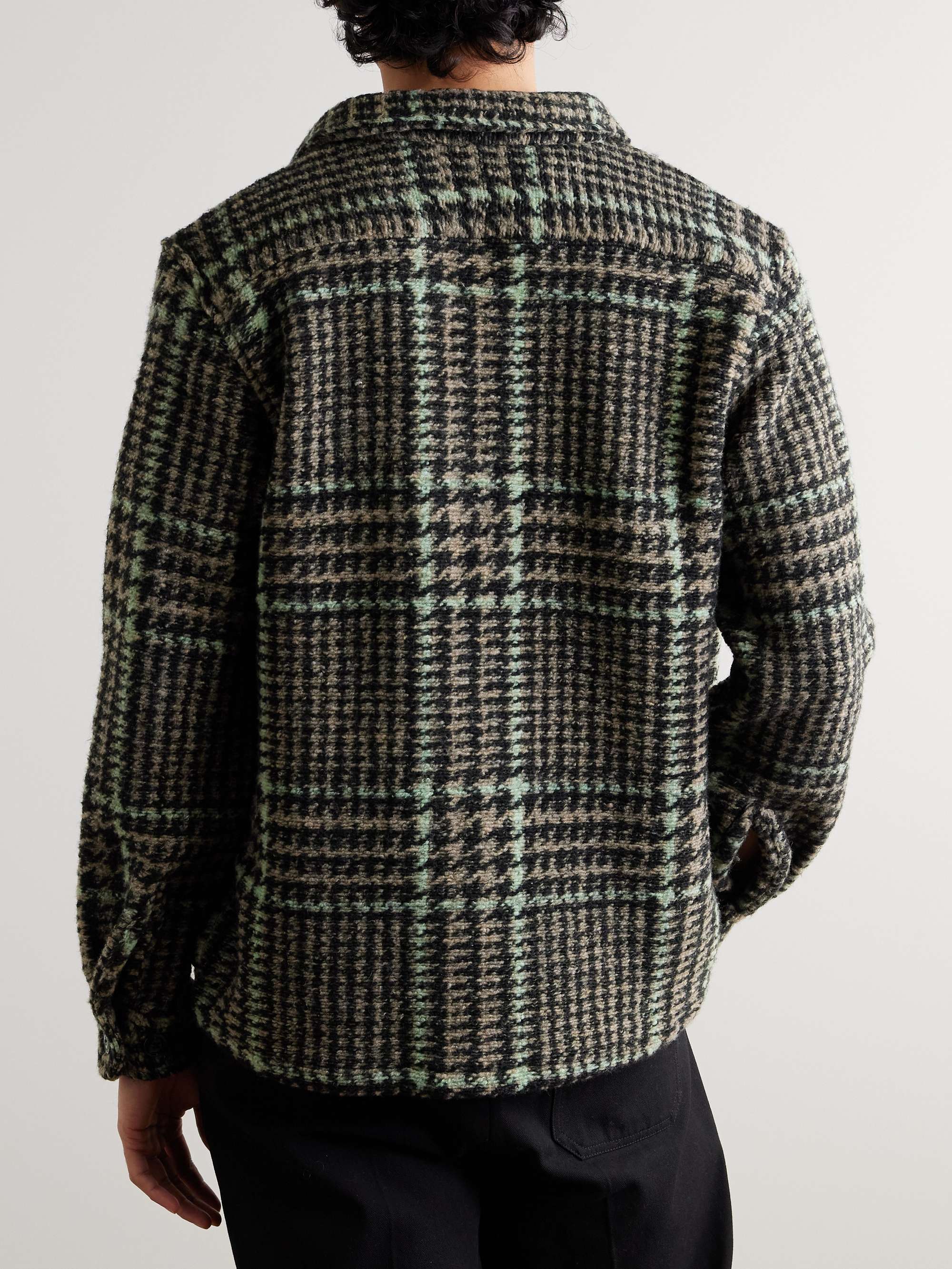 Gales Checked Knitted Overshirt view