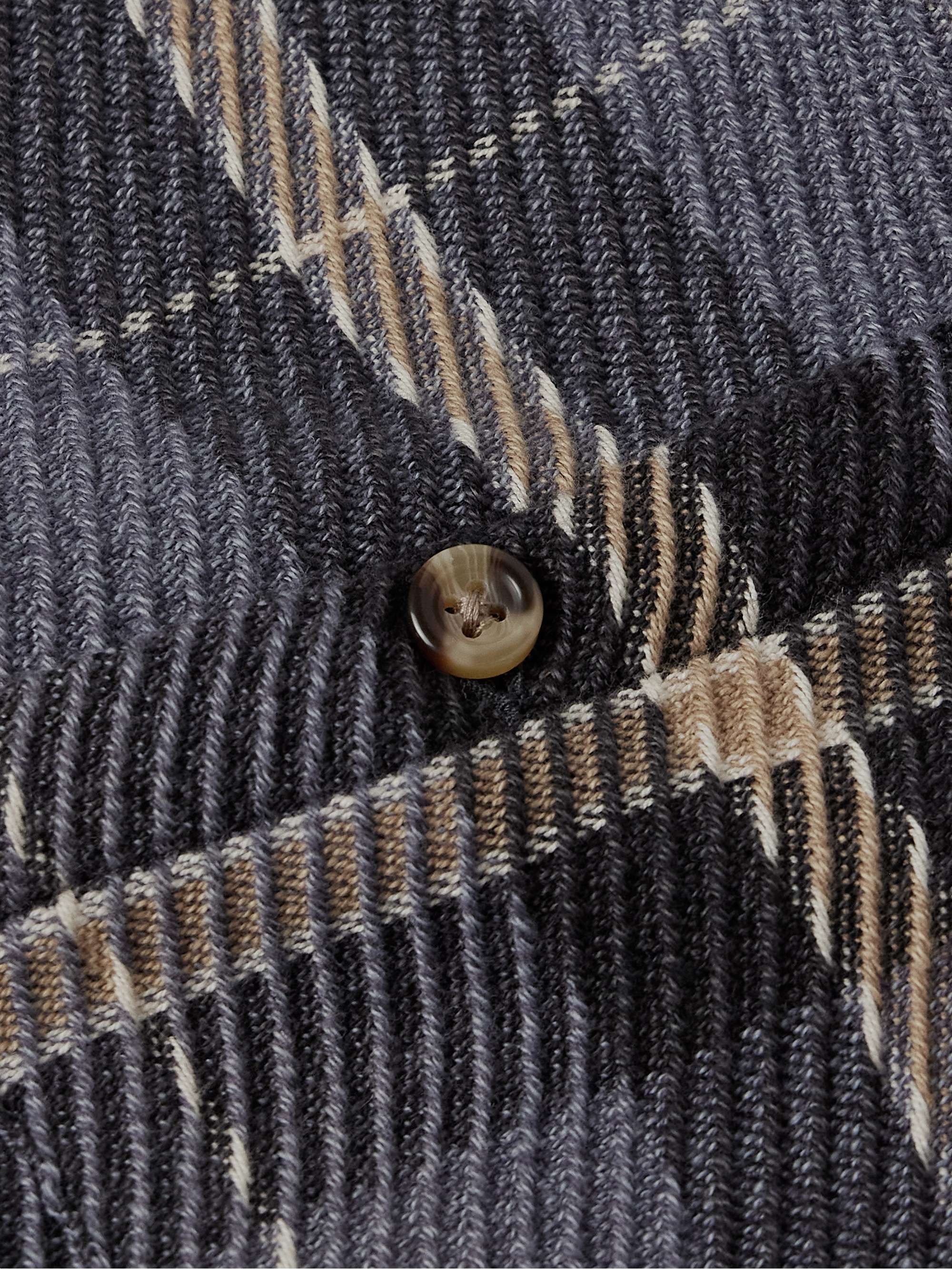 Big Twill Checked Cotton-Twill Shirt view