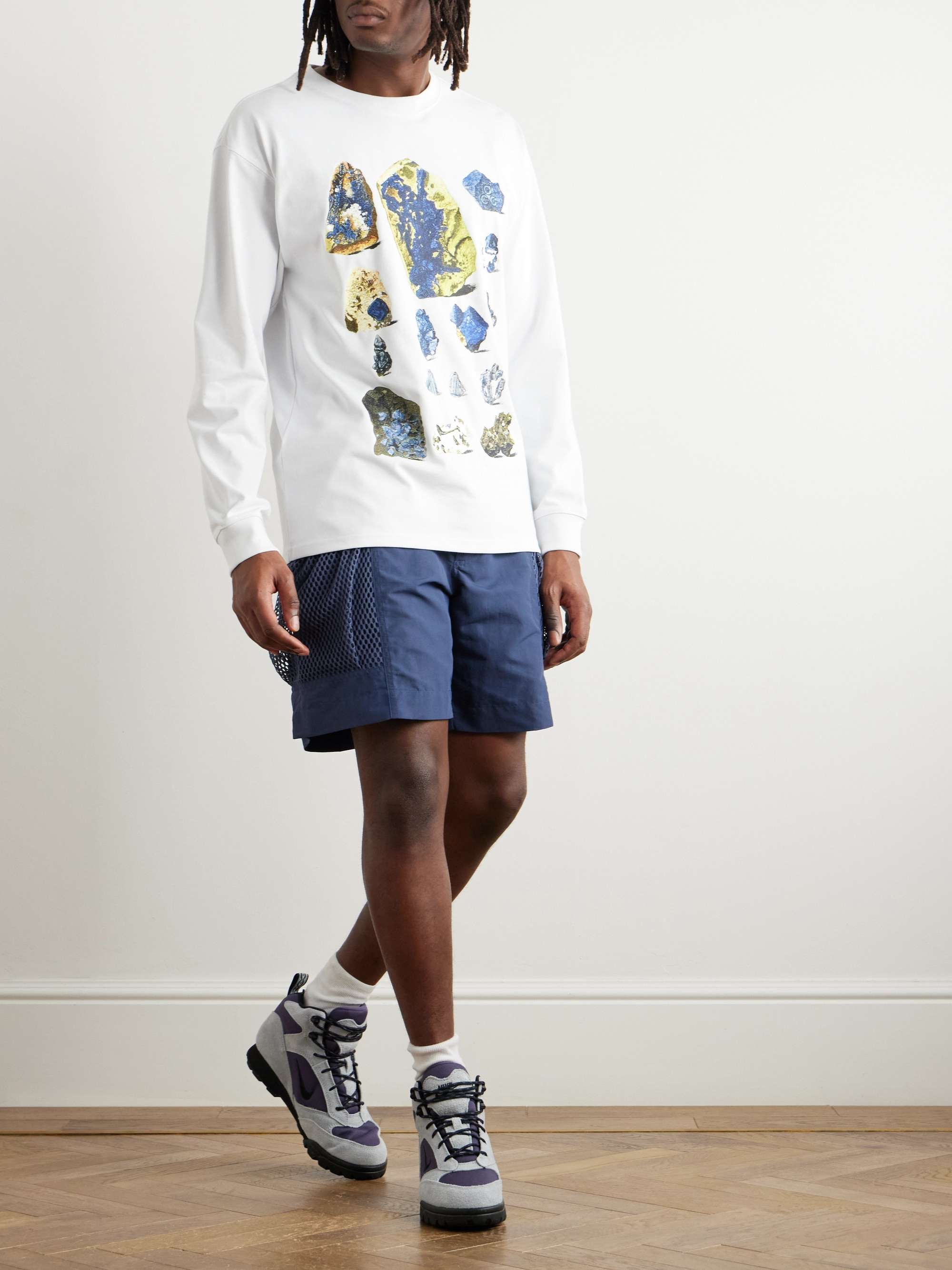 ACG Minerals Printed Logo-Appliquéd Jersey T-Shirt view