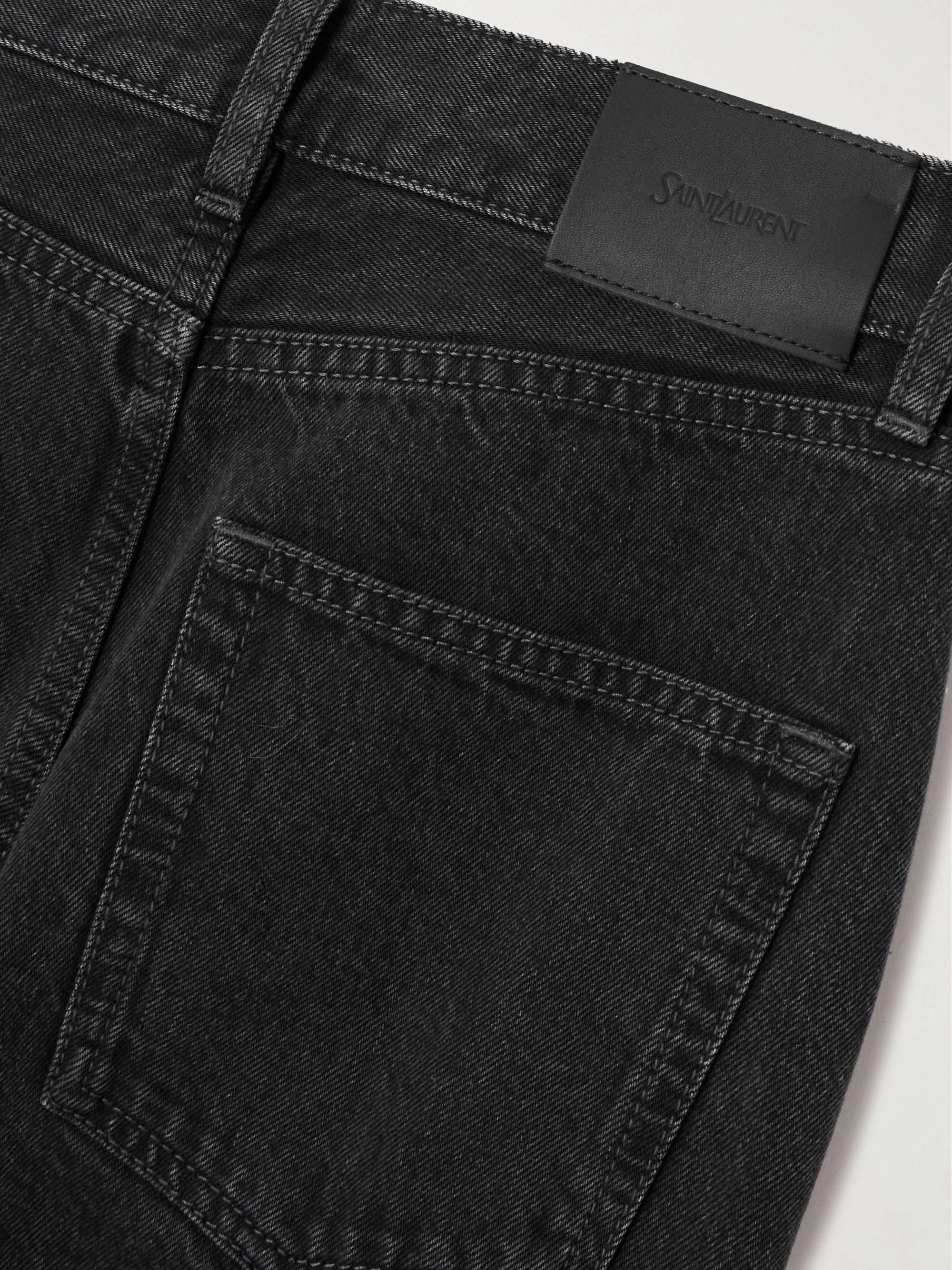 Mid-rise slim-leg jeans view