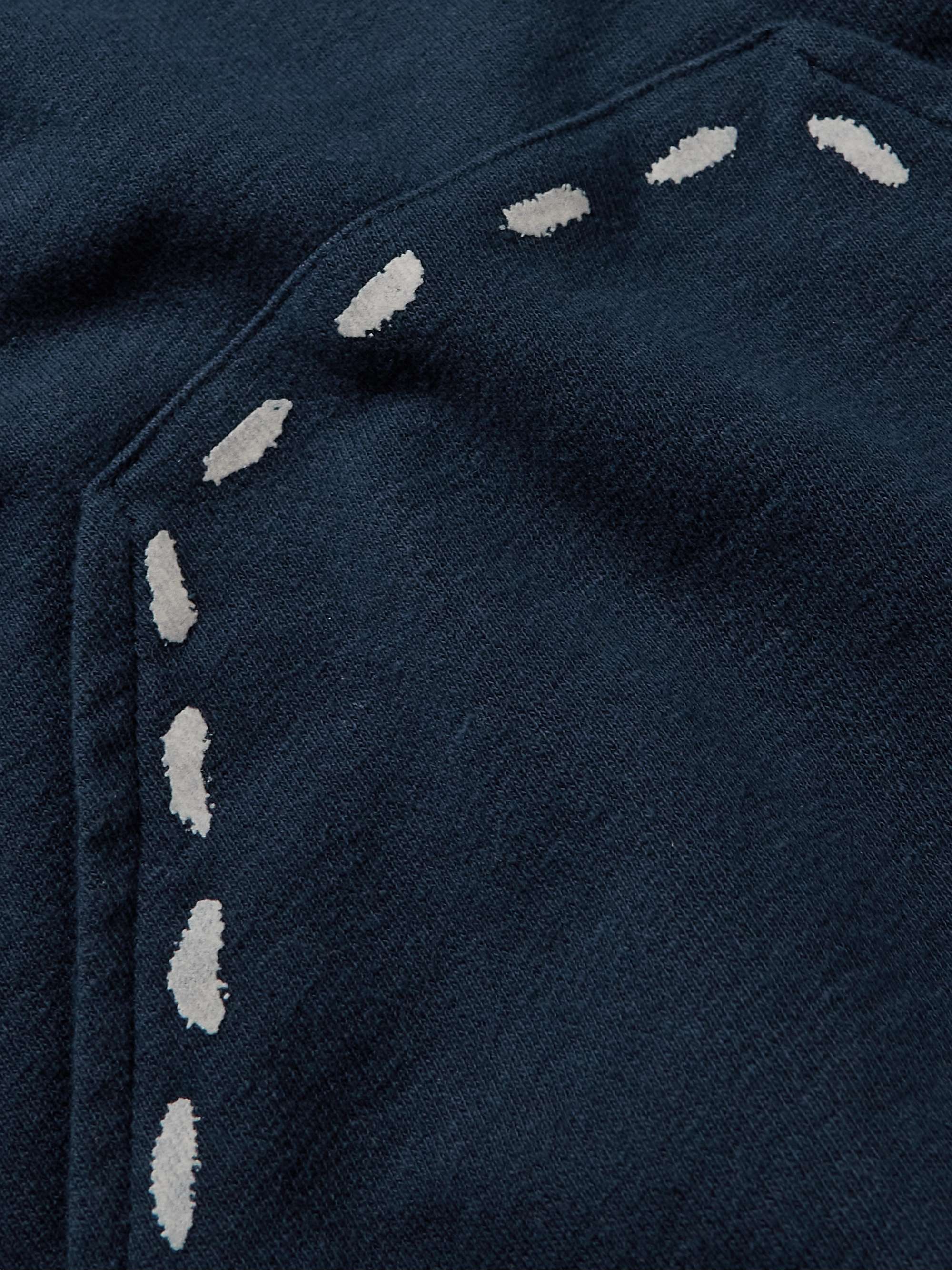Marionette Printed Cotton-Jersey Hoodie view
