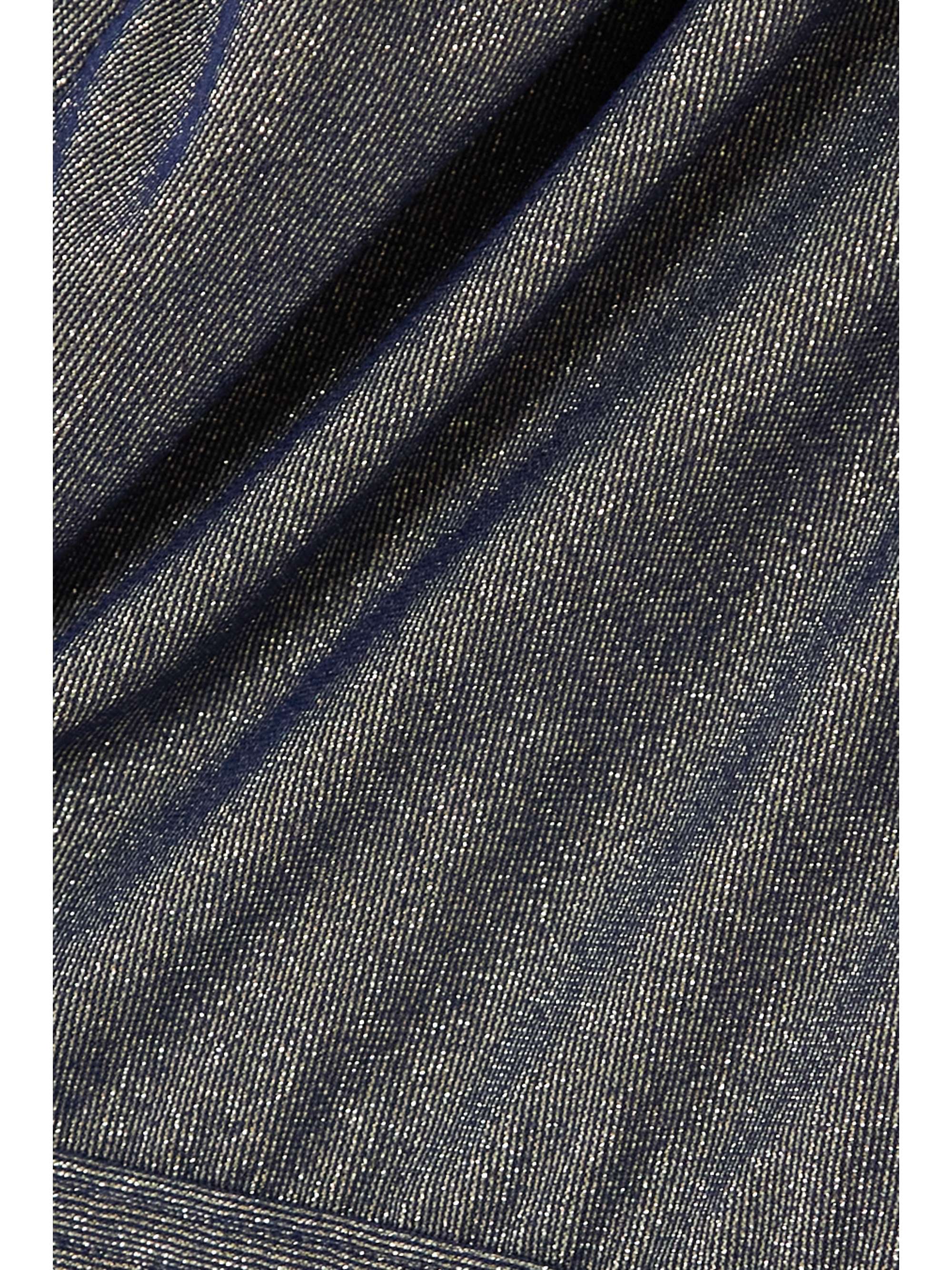 + Maison Rabih Kayrouz Nadia ruched stretch-Lurex swimsuit view