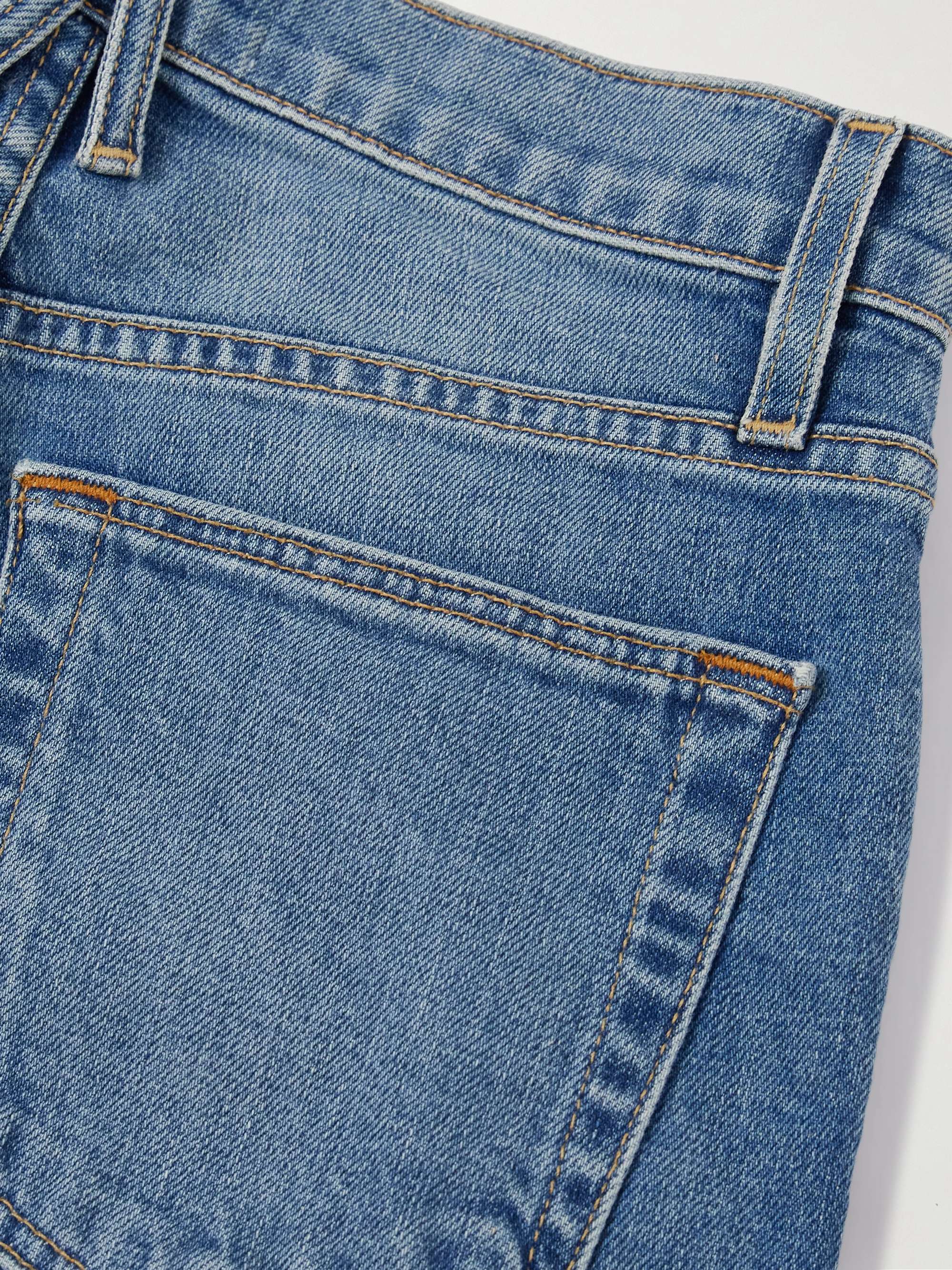 London Crop high-rise straight-leg jeans view