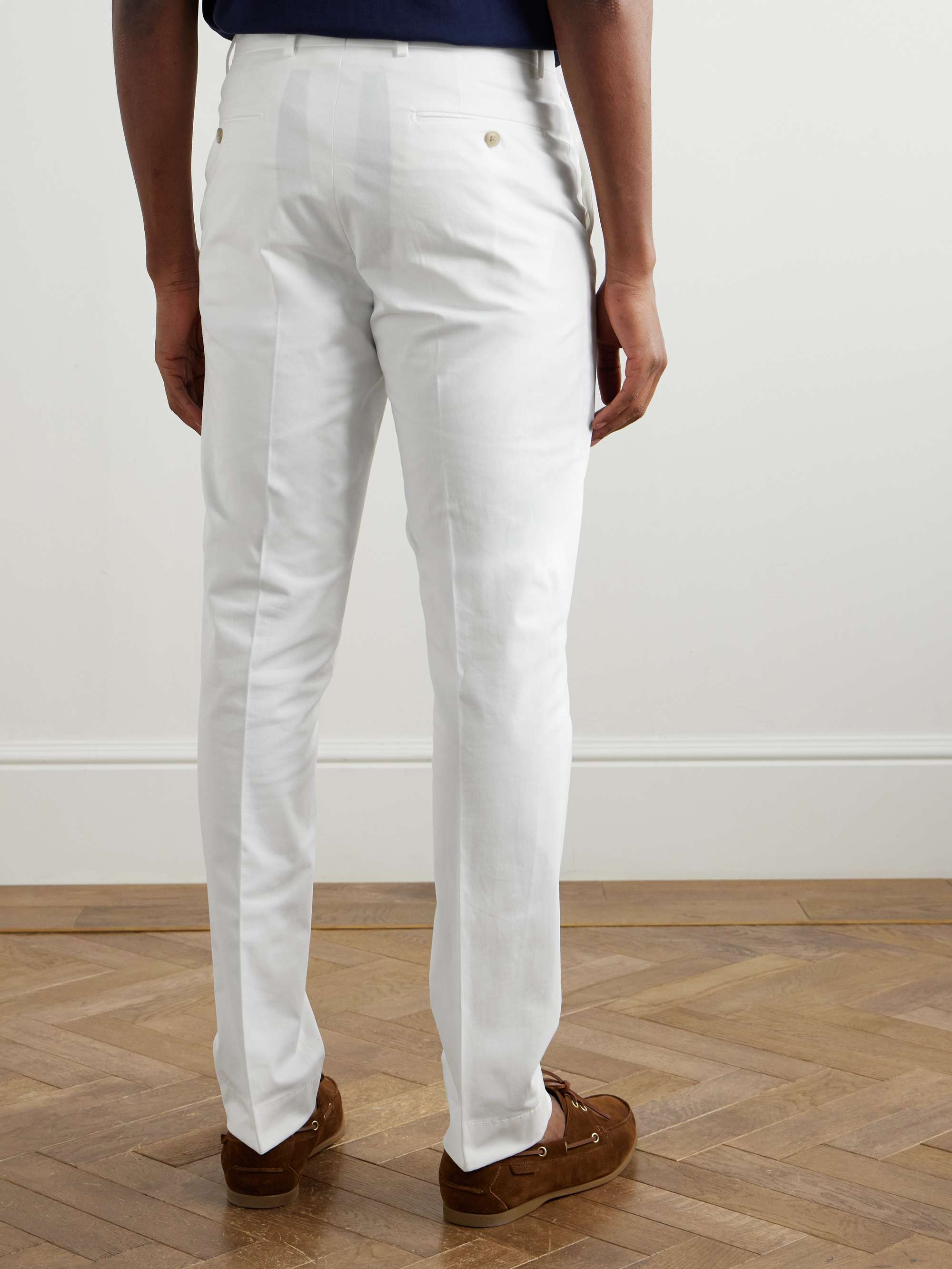 Slim-Fit Stretch-Cotton Chinos view