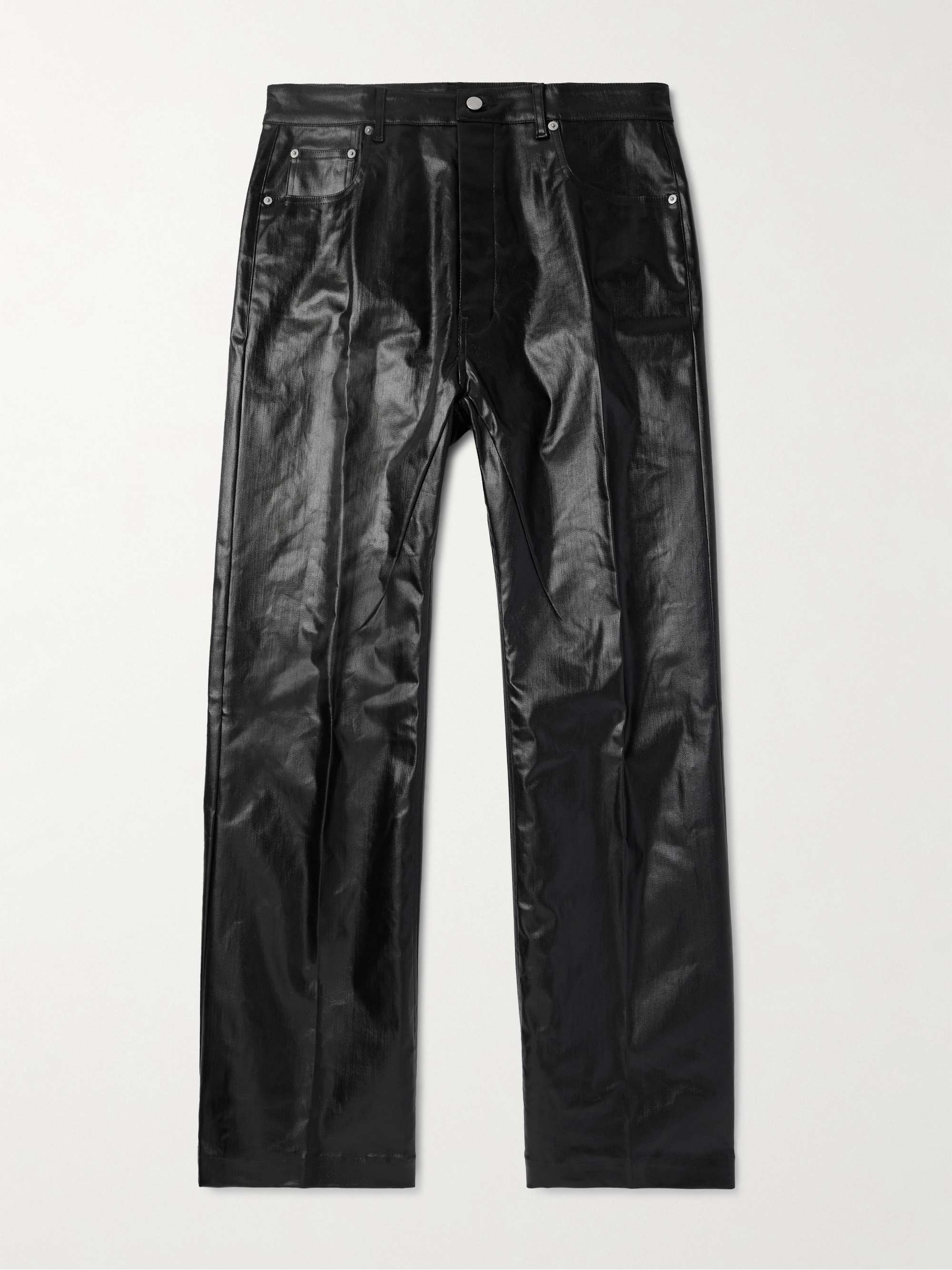 Geth Straight-Leg Coated Jeans hero visual