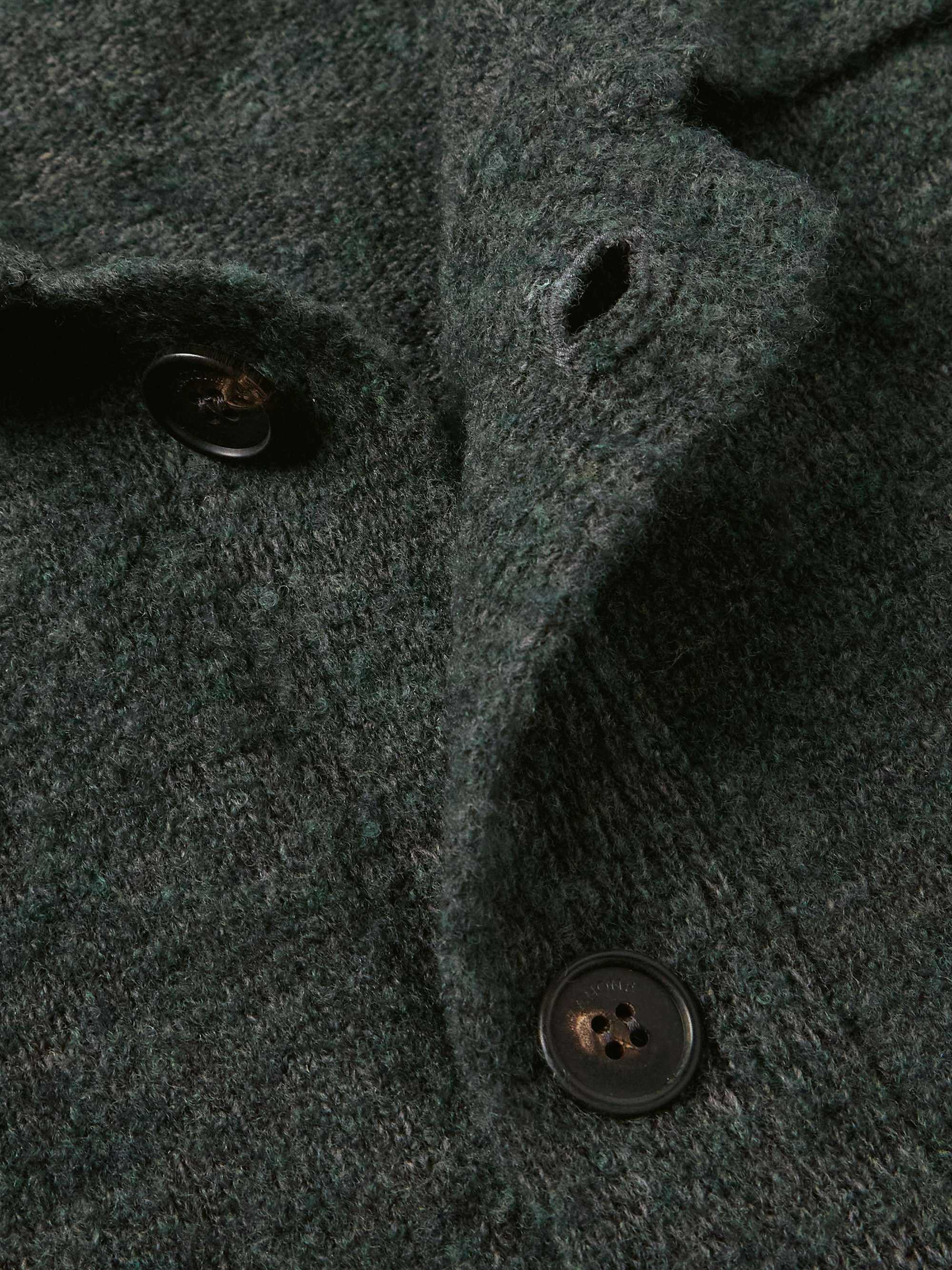 Zanone Slim-Fit Virgin Wool-Blend Cardigan view