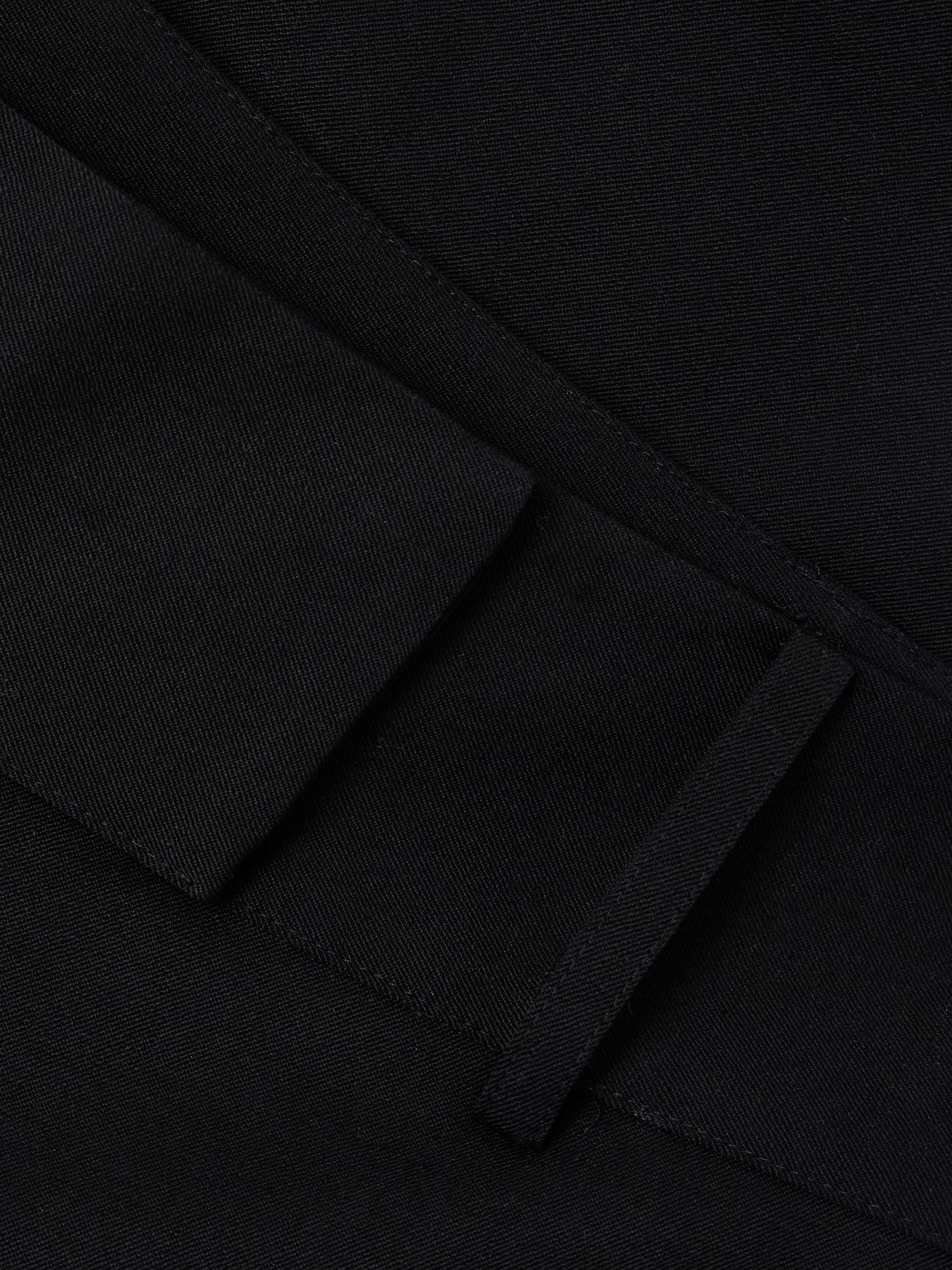 90s Relaxed wool-blend straight-leg pants view