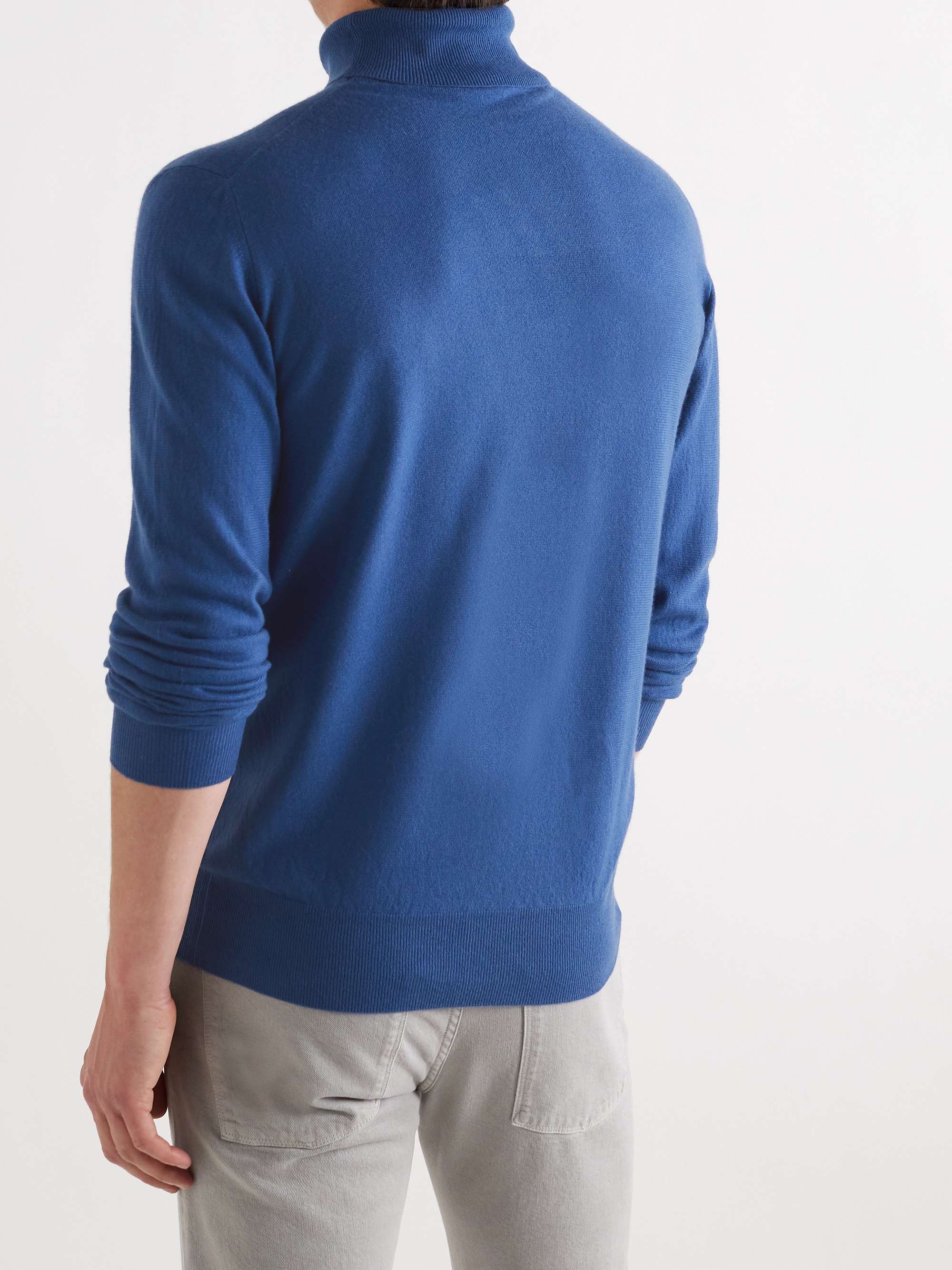 Dolcevita Slim-Fit Baby Cashmere Rollneck Sweater view