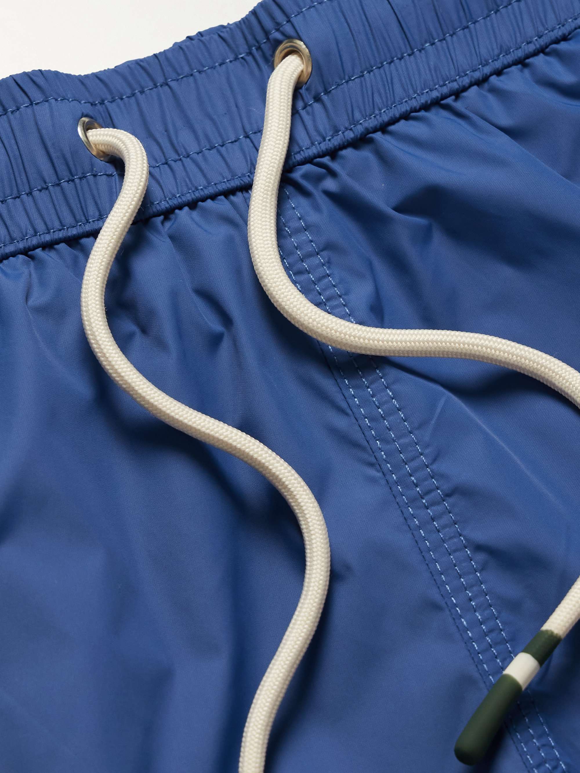 Straight-Leg Mid-Length Recycled Swim Shorts view