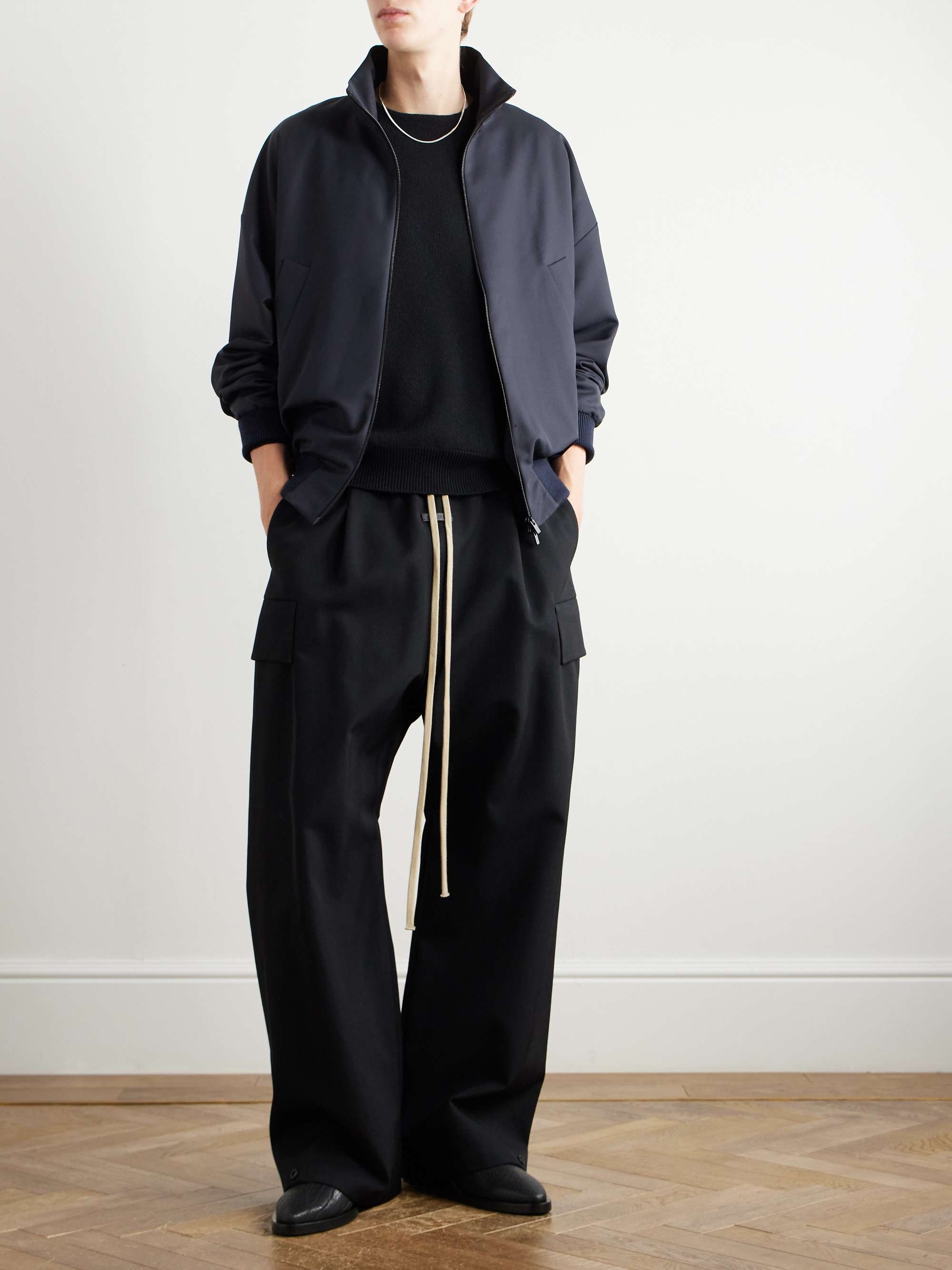 Wool Track Jacket view